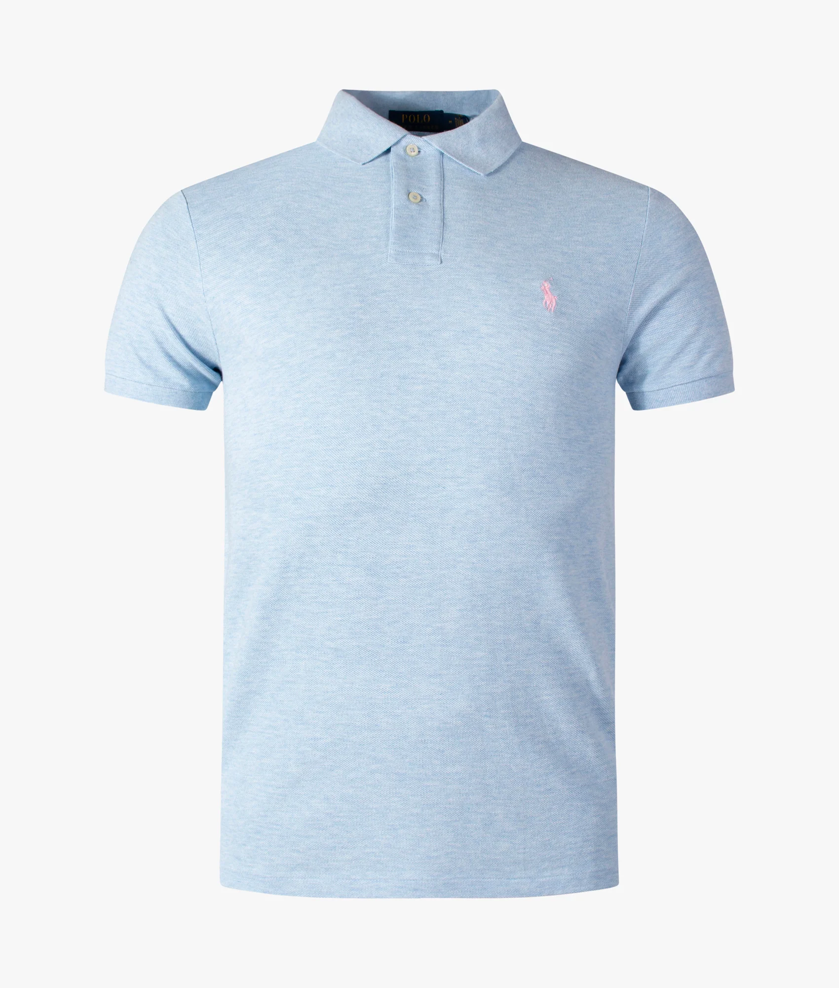 Custom Slim Fit Mesh Polo Shirt - Image 2