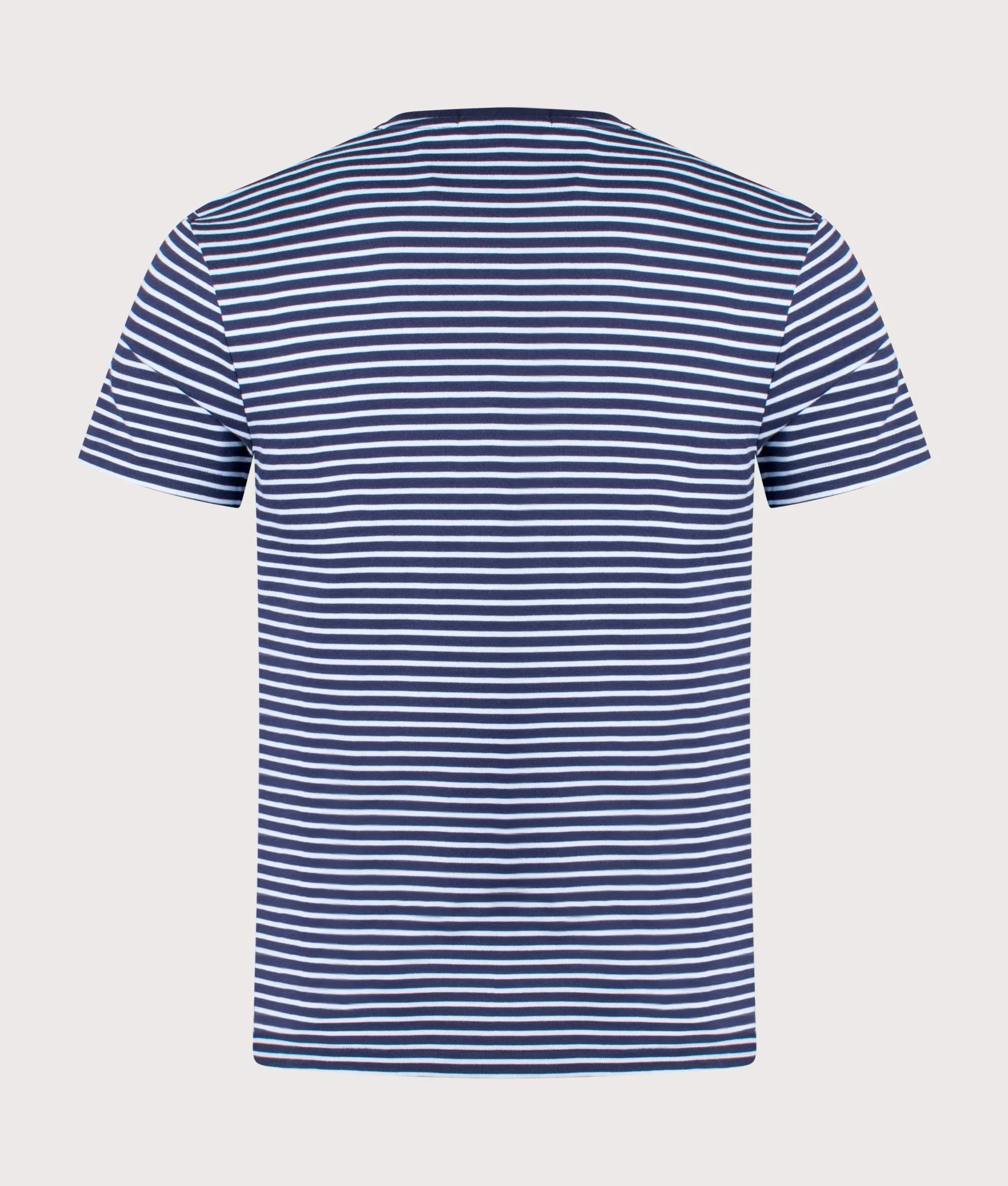 Custom Slim Striped Soft Cotton T-Shirt - Image 3