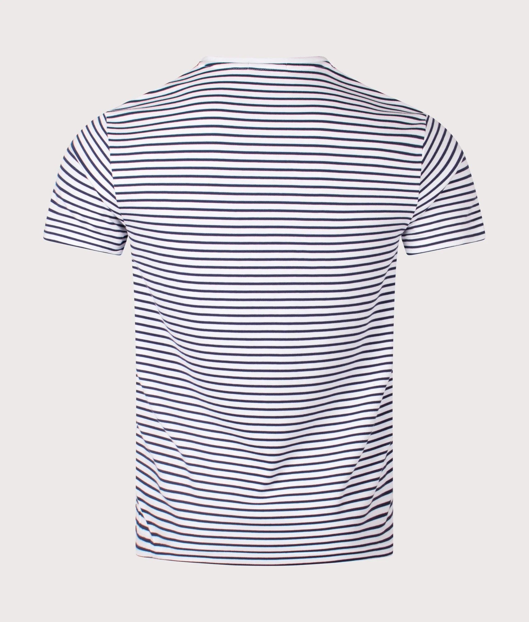 Custom Slim Striped Soft Cotton T-Shirt - Image 4