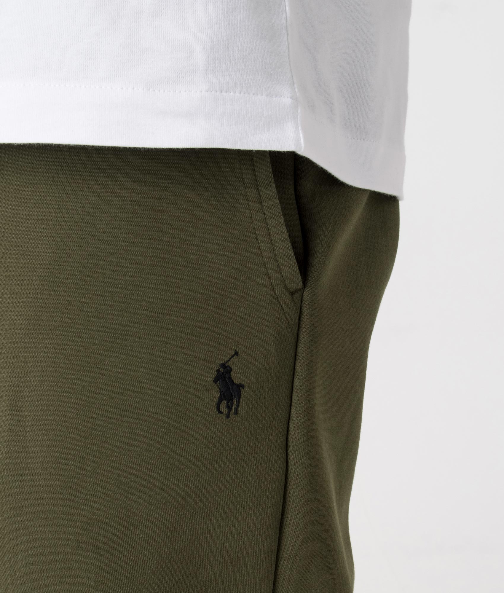 Regular Fit Double Knit Athletic Shorts - Image 2