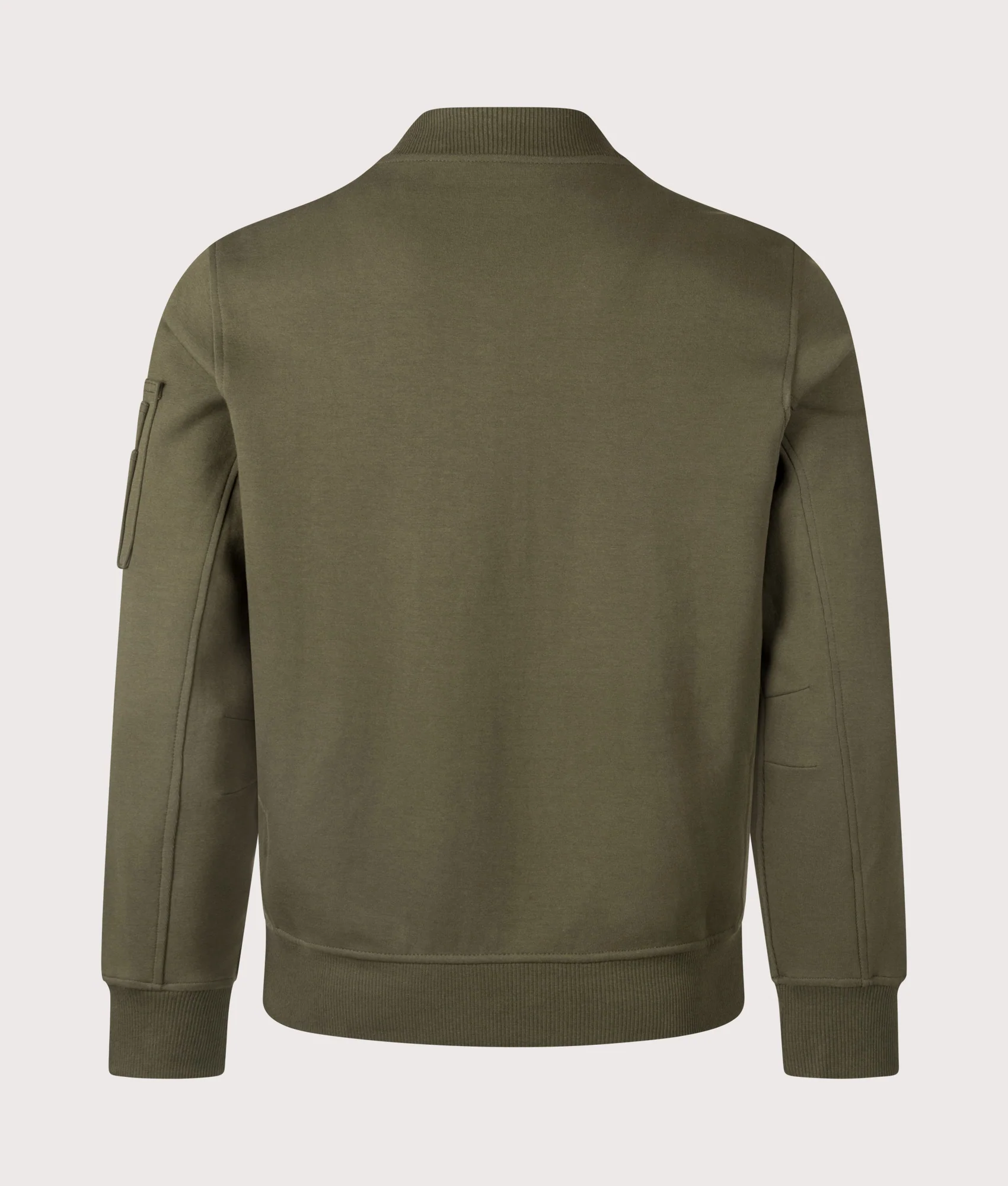 Double Knit Bomber Jacket - Image 4