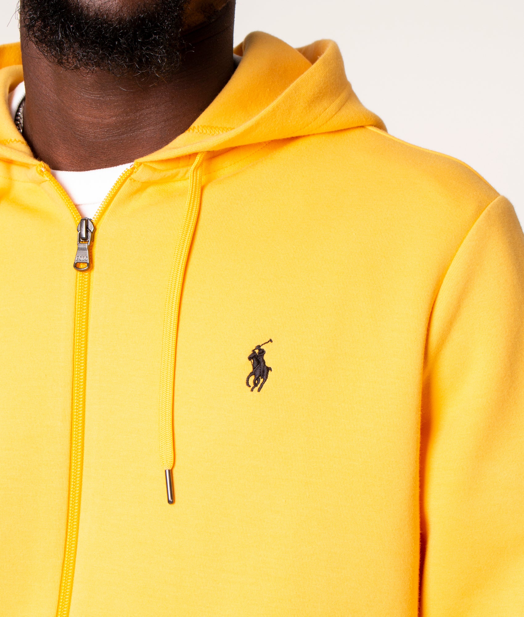 Zip Through Double Knit Hoodie - Image 2