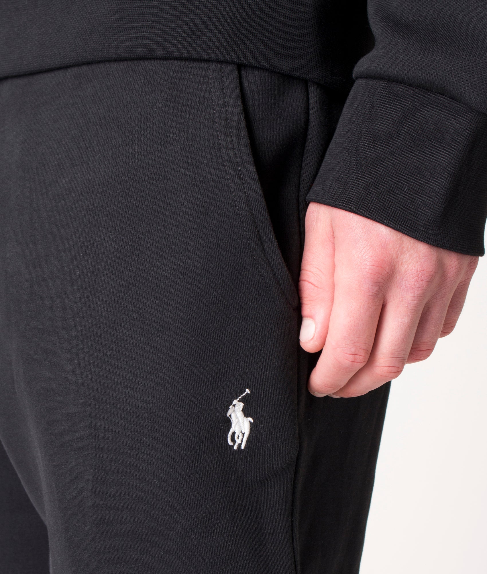 Regular Fit Double Knit Joggers - Image 2
