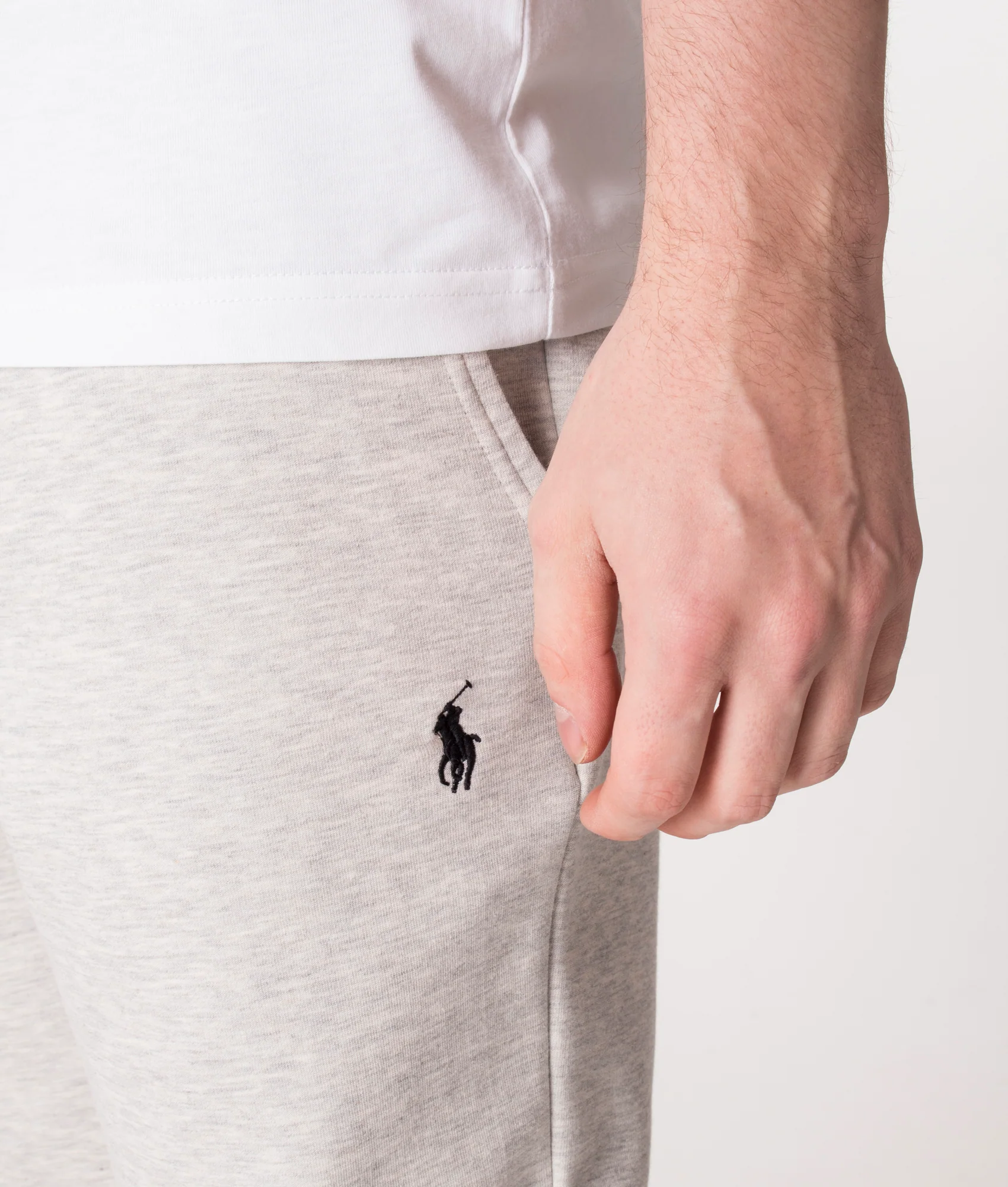 Regular Fit Double Knit Joggers - Image 2