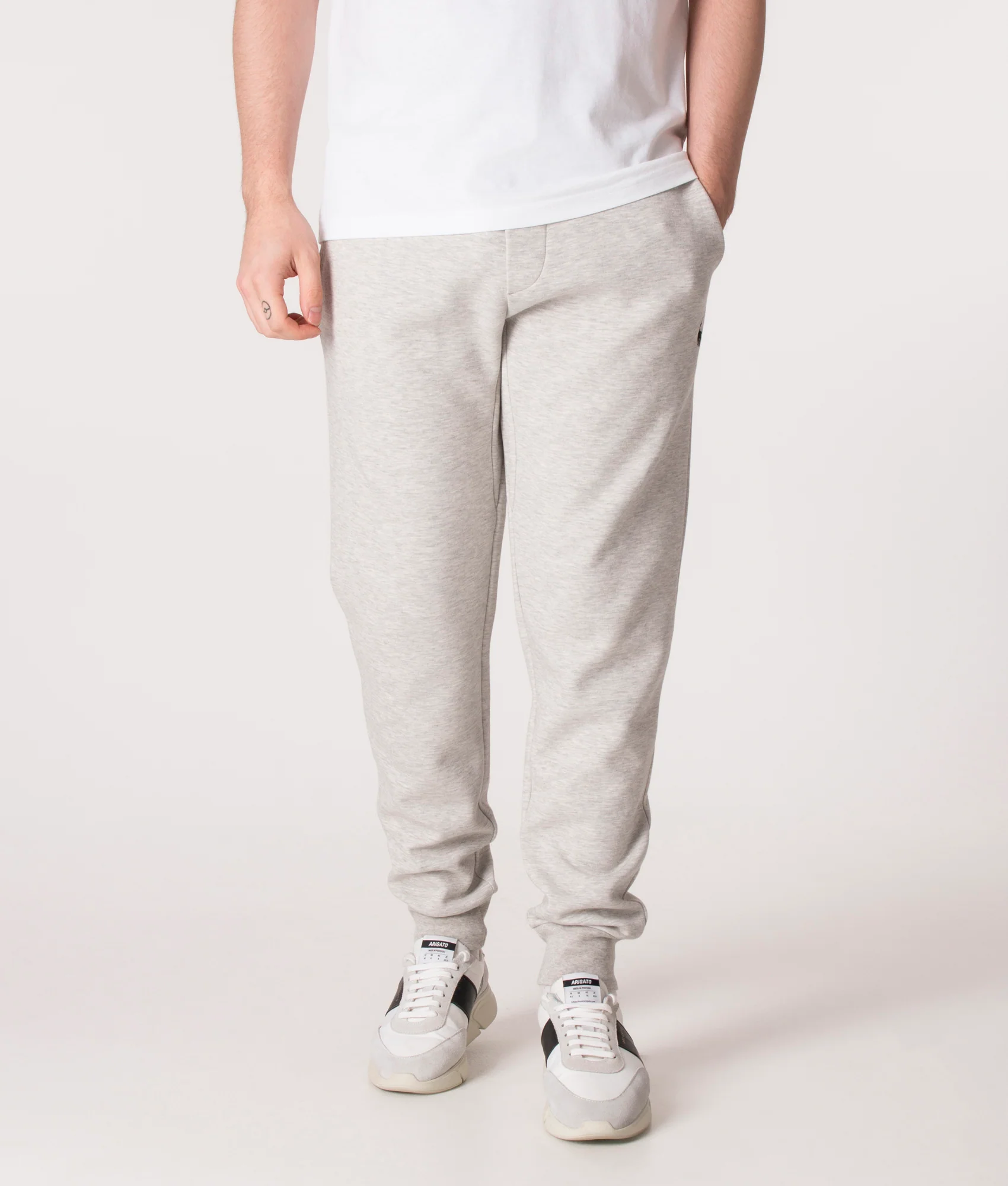 Regular Fit Double Knit Joggers - Image 3