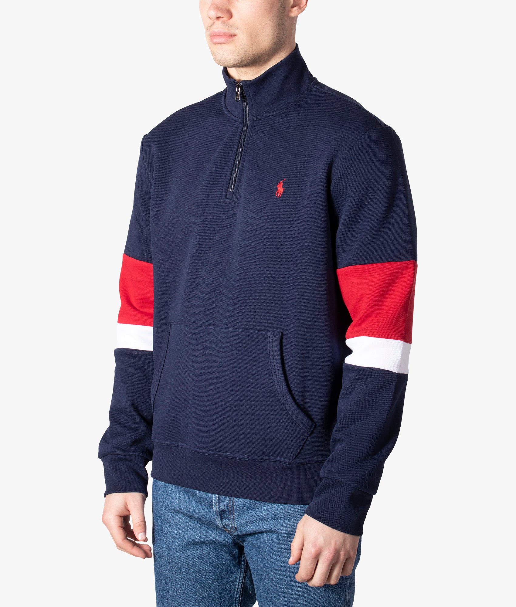 Relaxed Fit Quarter Zip Sweatshirt - Image 5