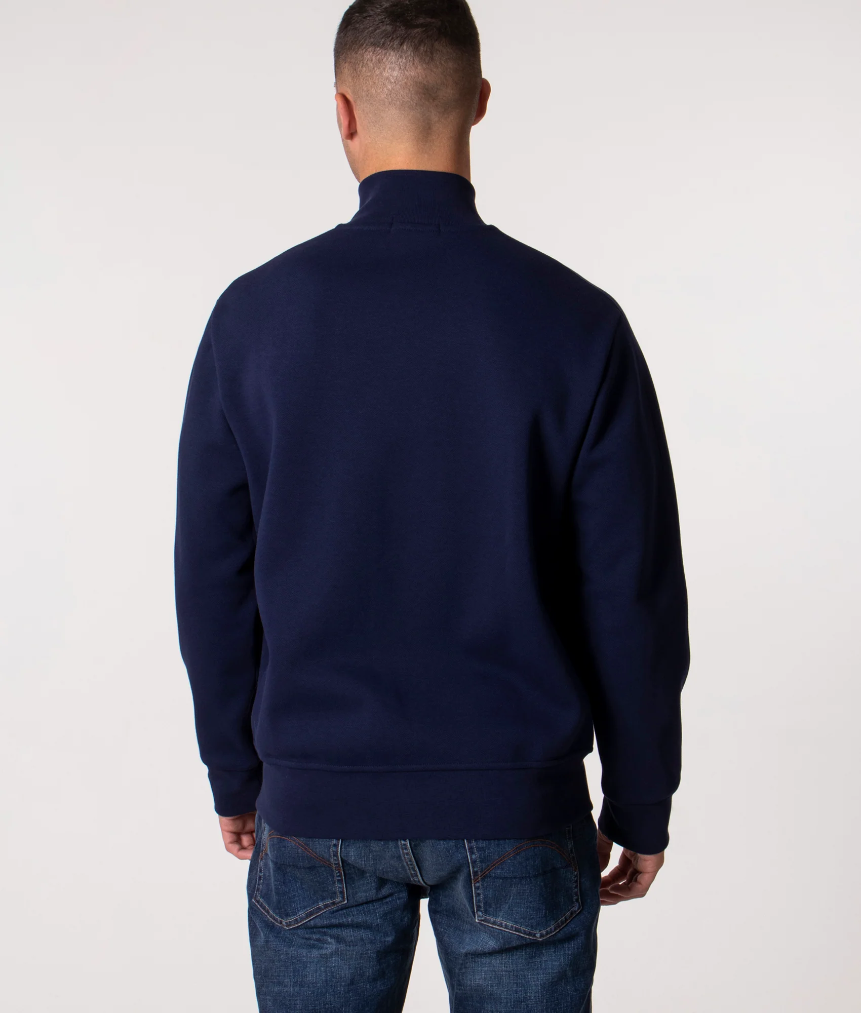 Double-Knit Mesh Track Top - Image 3