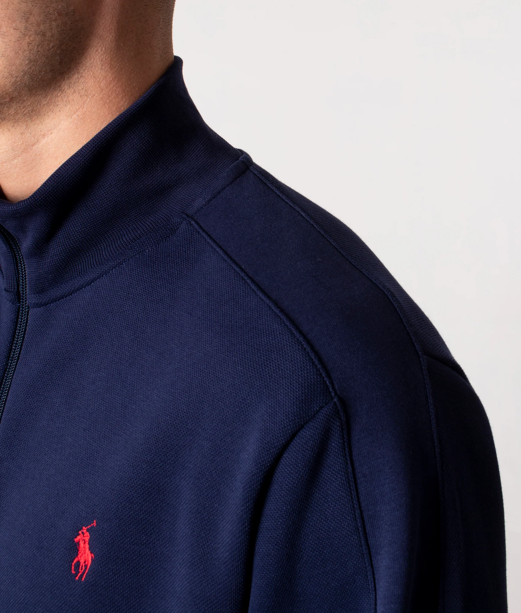 Double-Knit Mesh Track Top - Image 4
