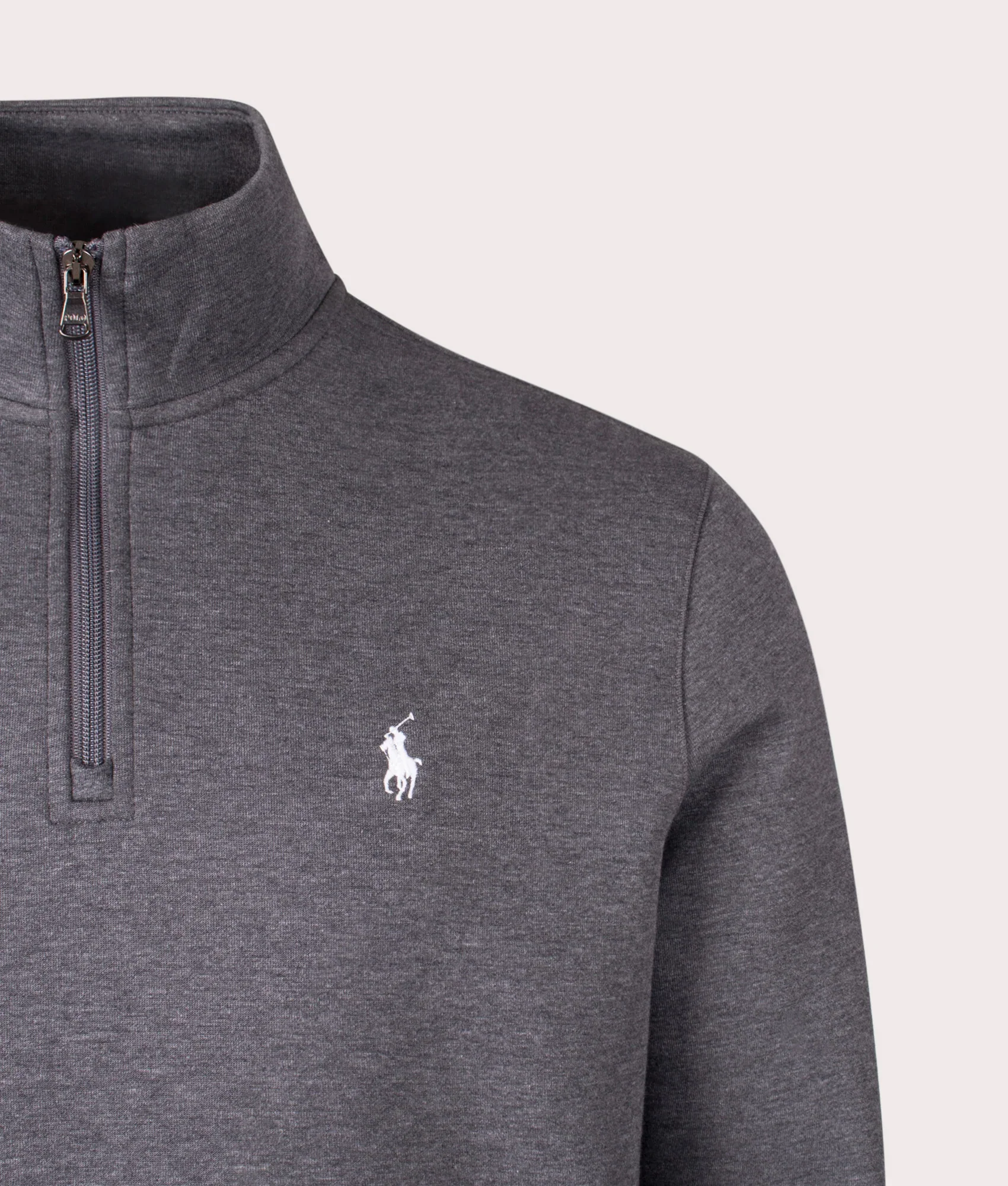 Double-Knit Quarter Zip Sweatshirt - Image 2