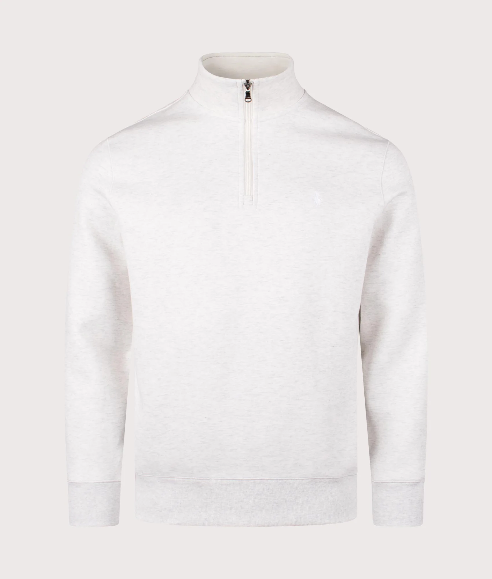 Double-Knit Quarter Zip Sweatshirt