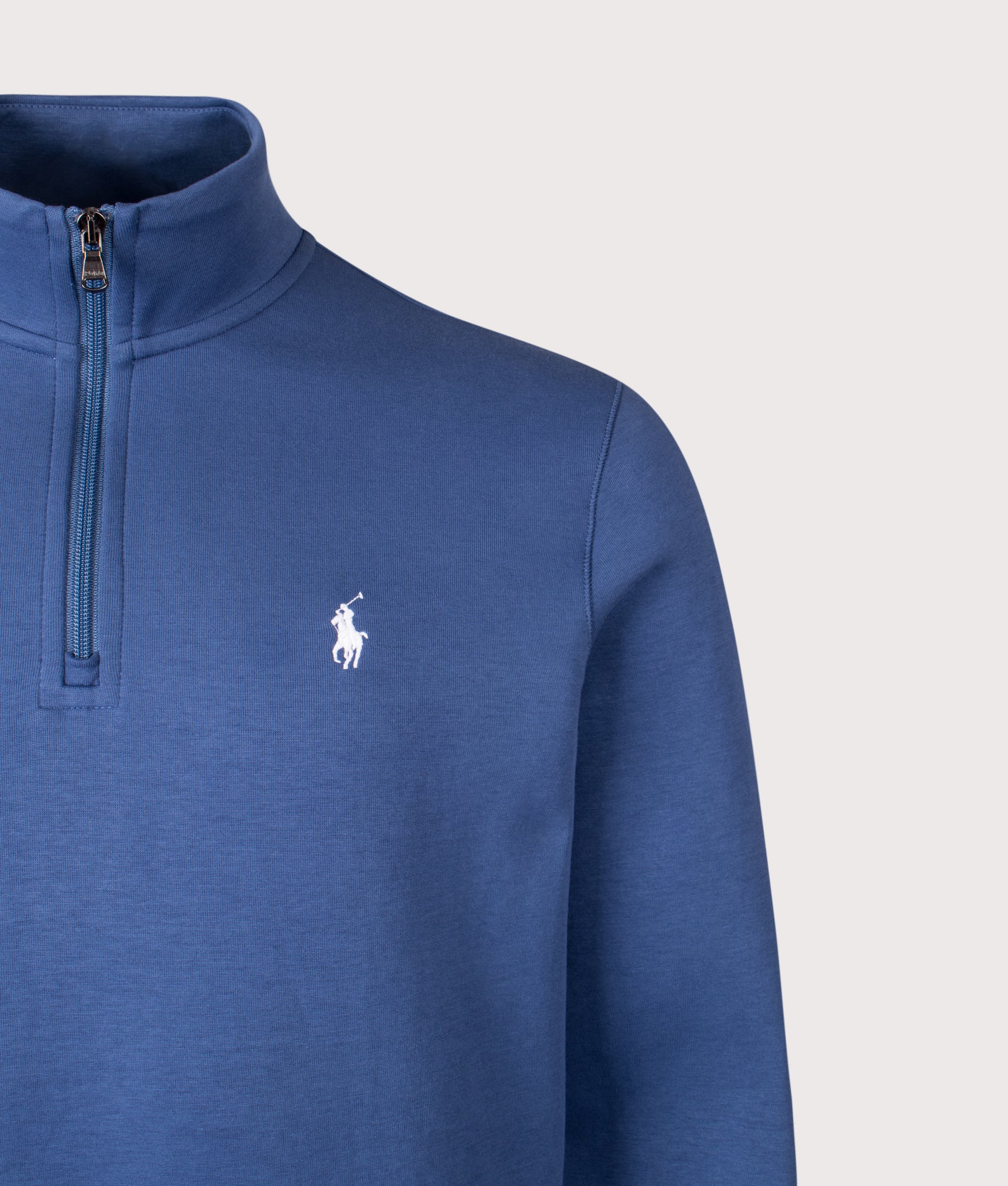 Double-Knit Quarter Zip Sweatshirt - Image 2