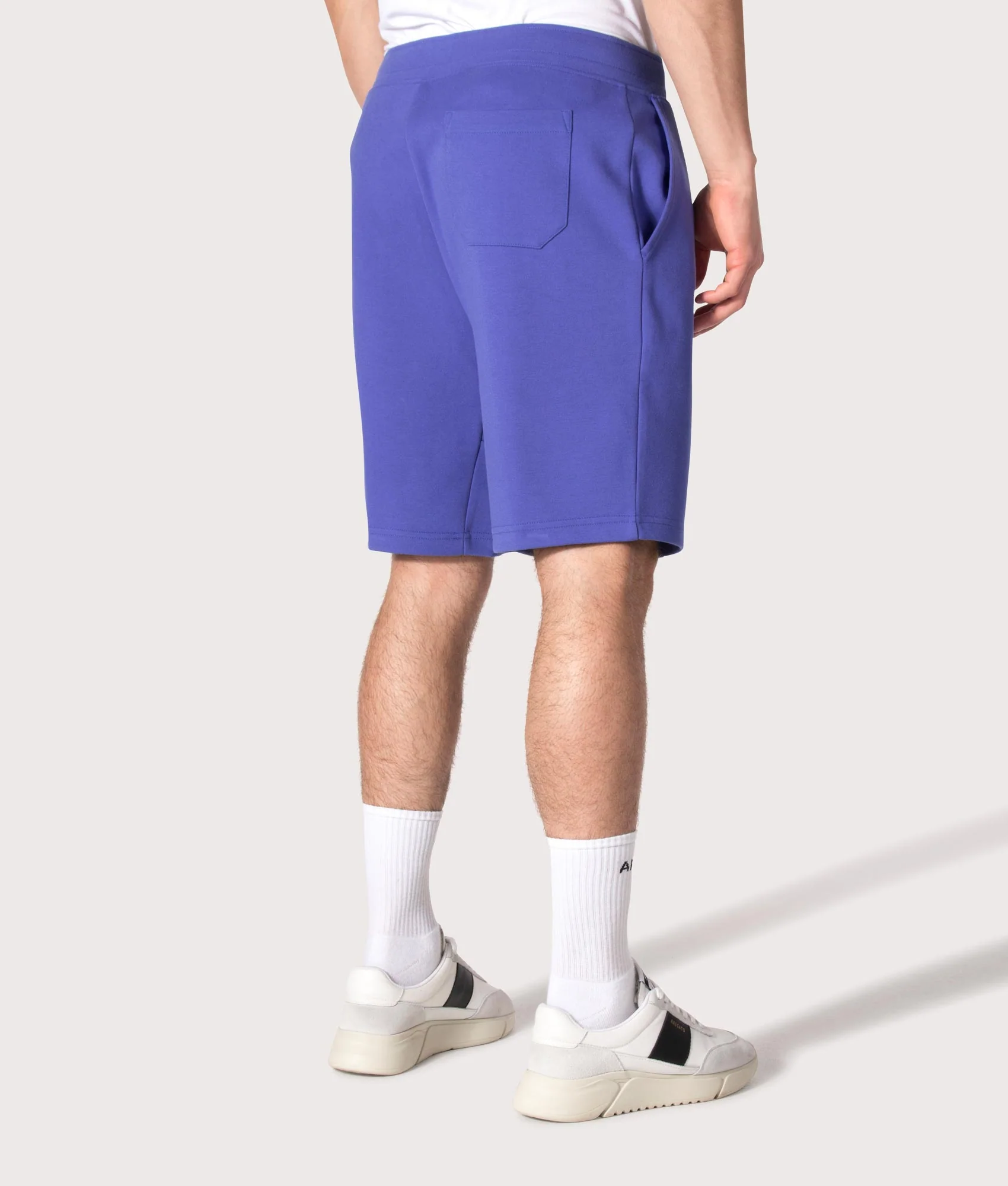 Regular Fit Double Knit Sweat Shorts - Image 4