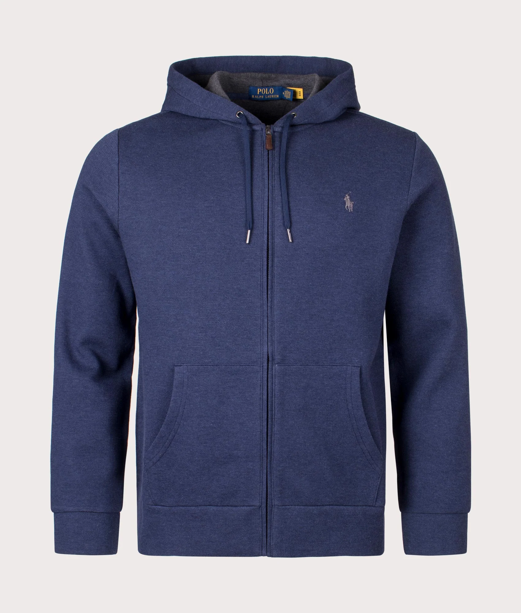 Double Knit Zip Through Hoodie
