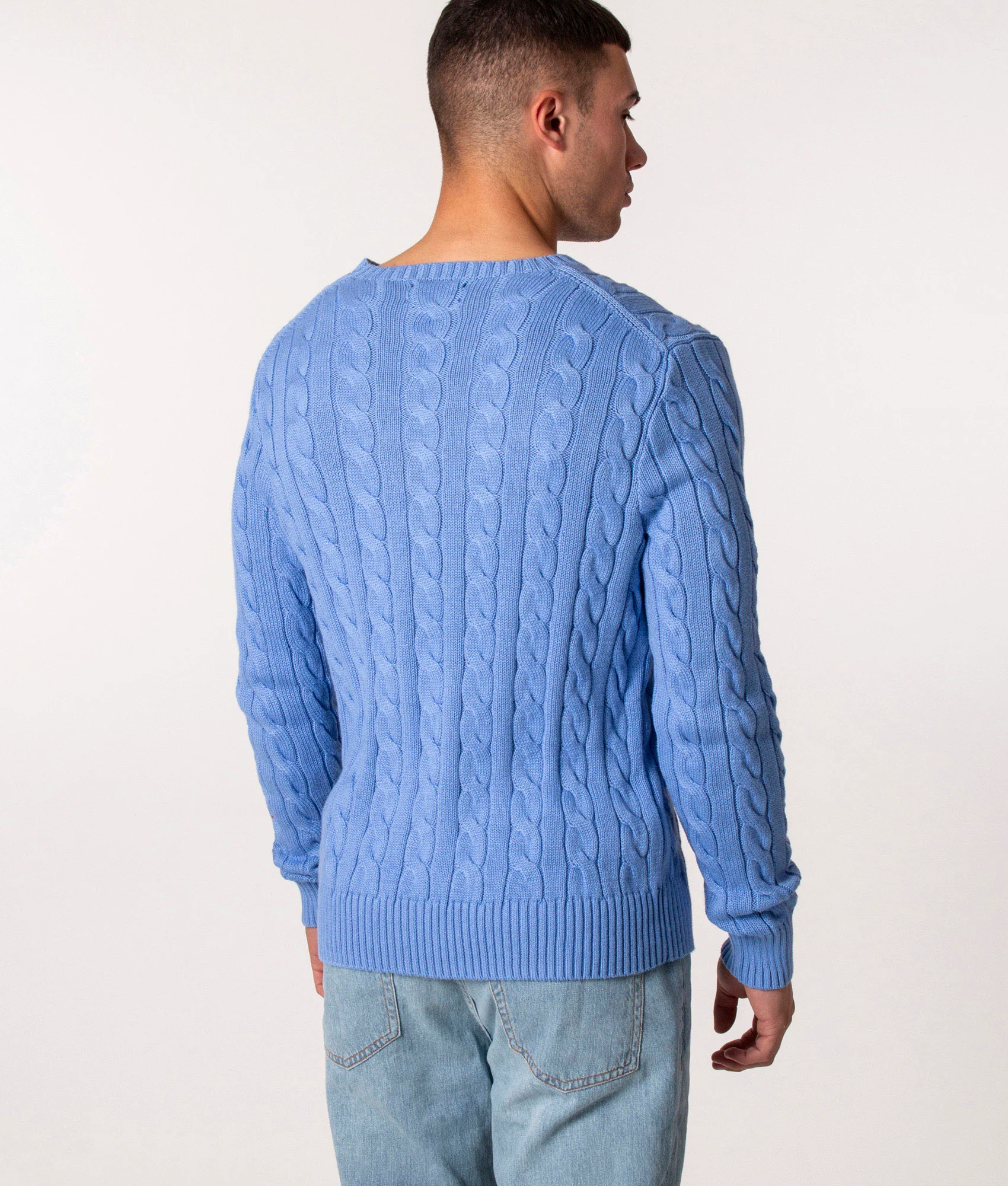 Cable Knit Cotton Jumper - Image 4