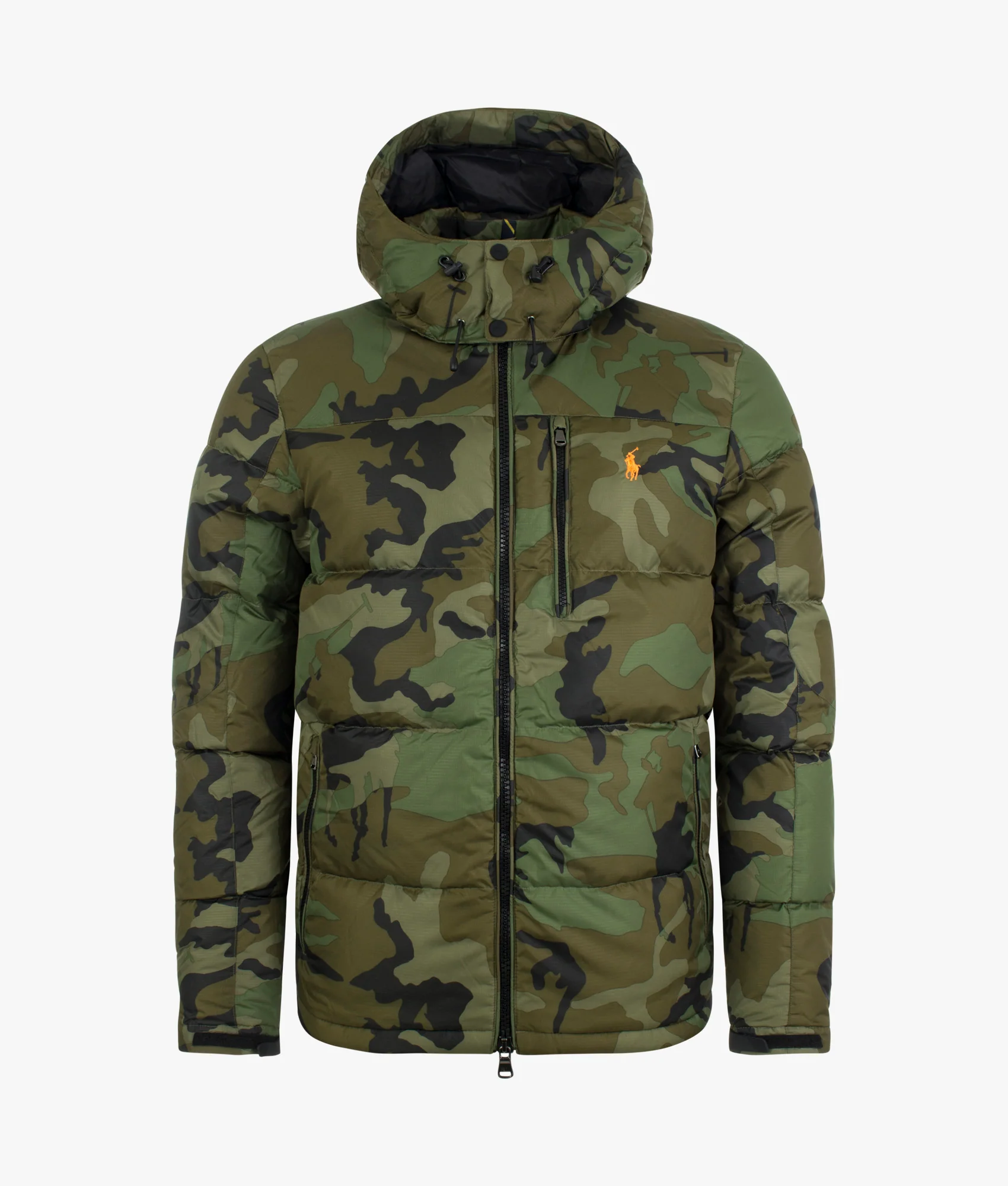 EL Cap Polo Player Camo Down Jacket - Image 3