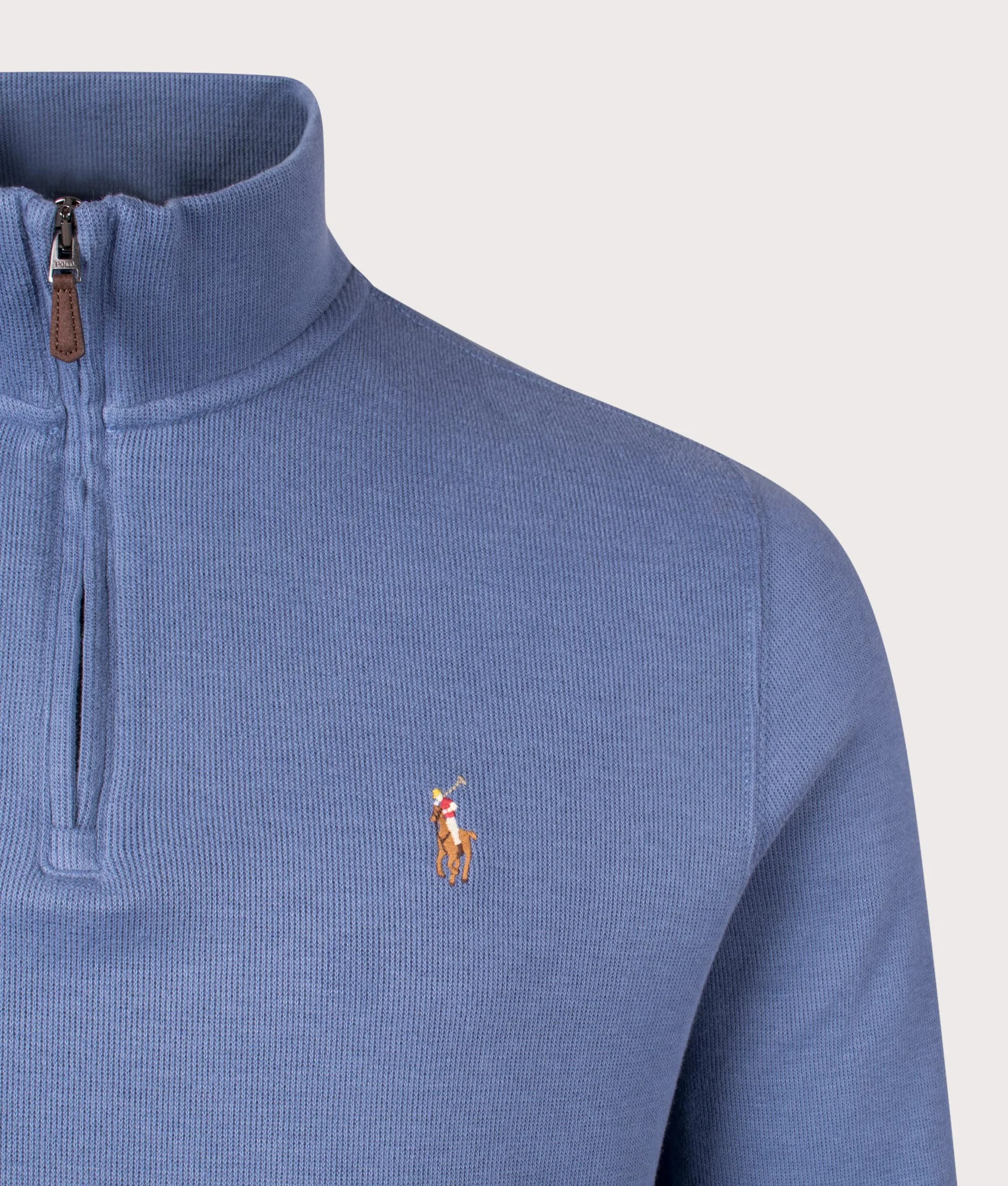 Estate-Rib Quarter Zip Knit Jumper - Image 3