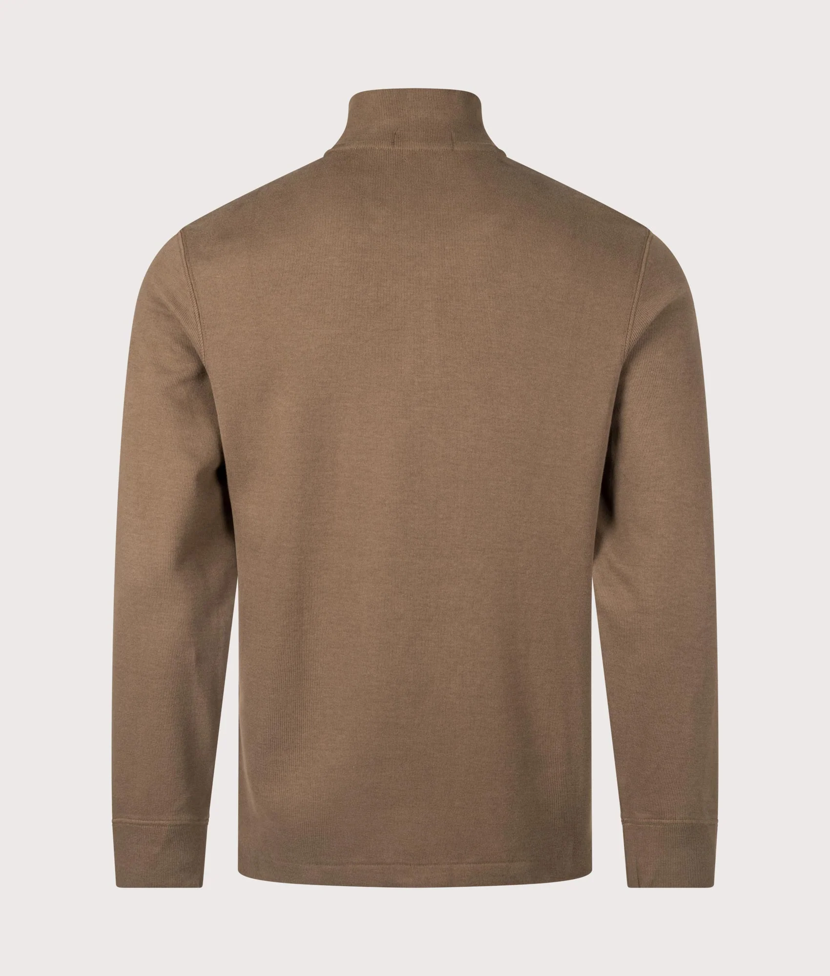 Estate-Rib Quarter Zip Knit Jumper - Image 3