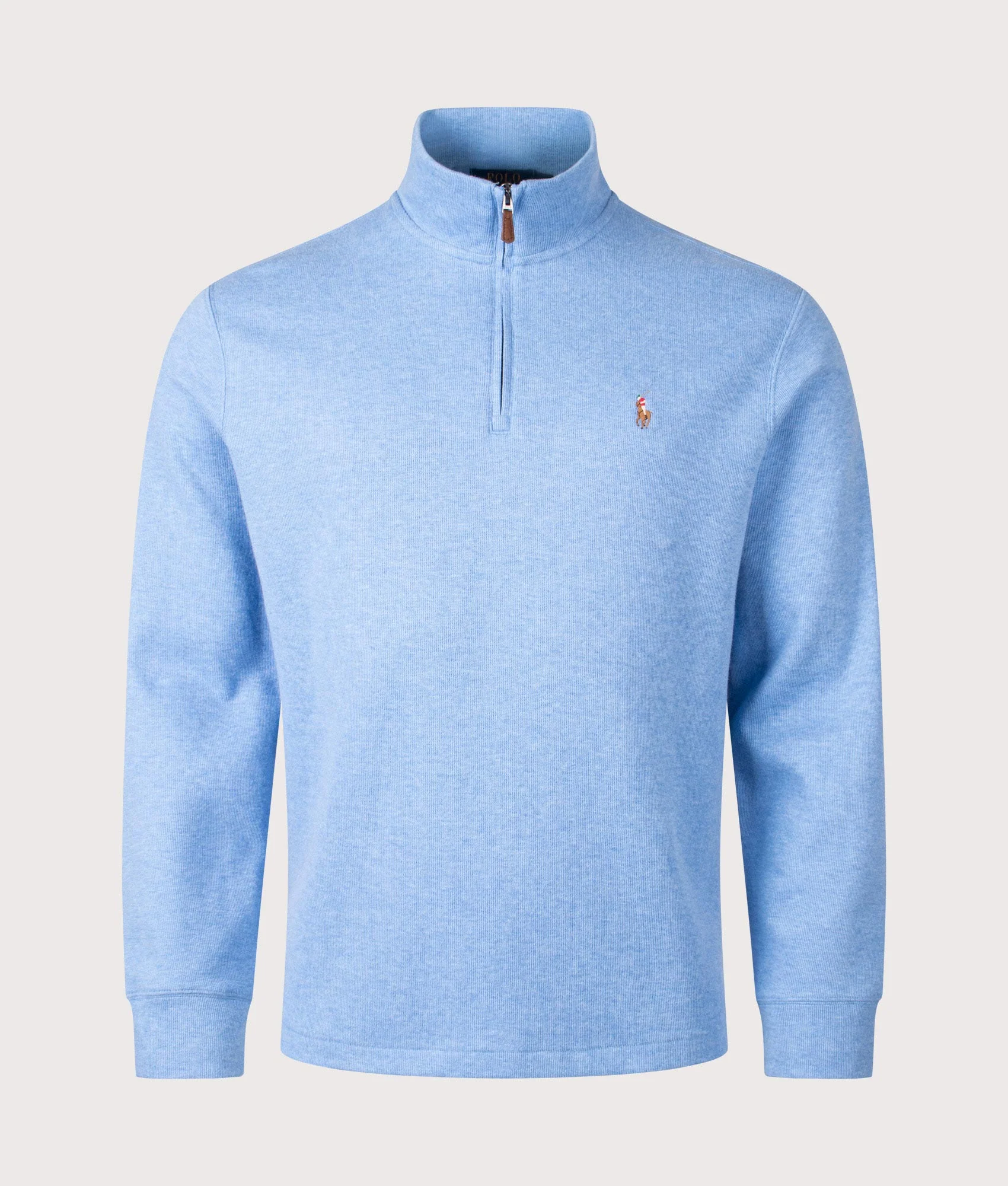 Estate-Rib Quarter Zip Knit Jumper