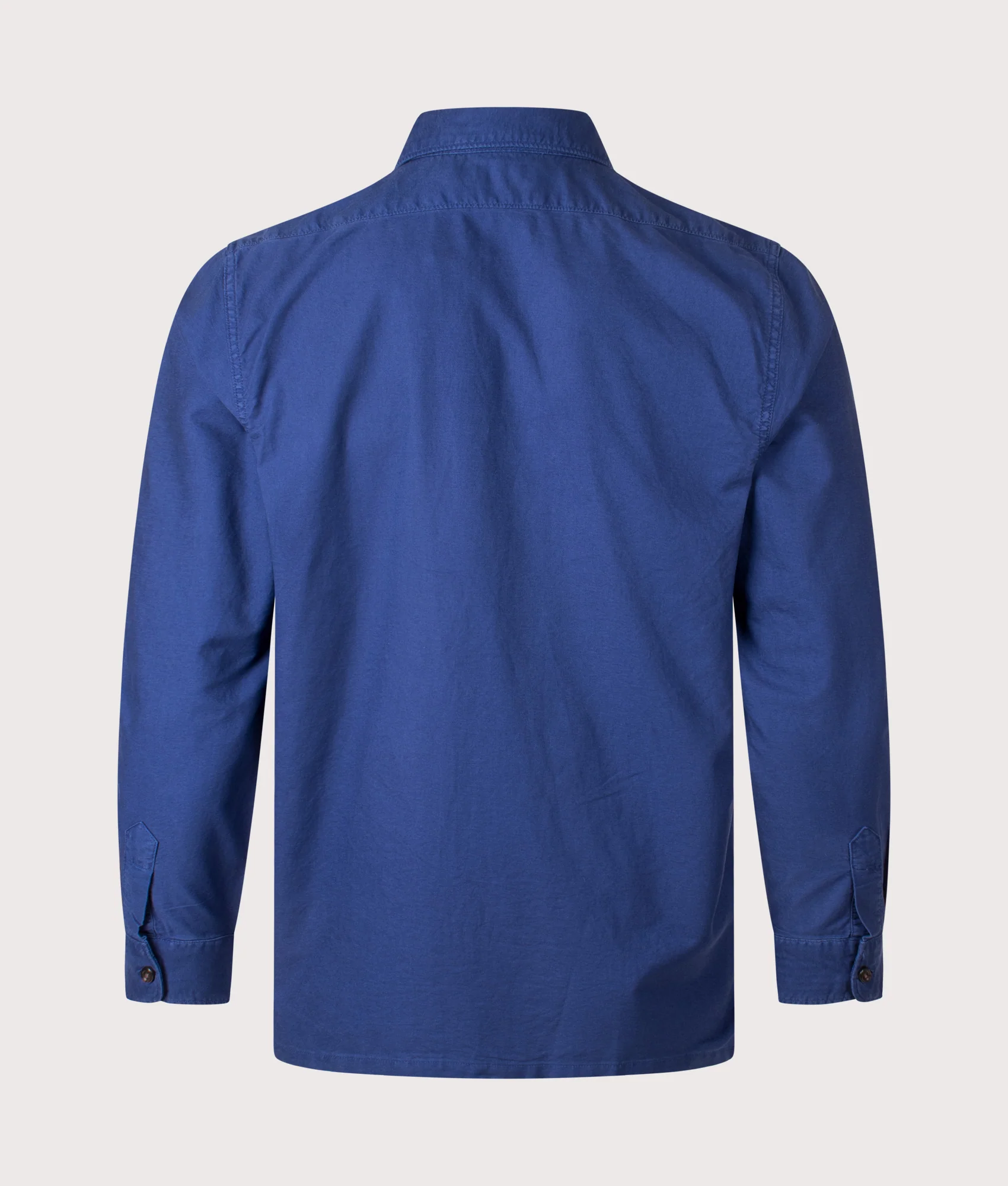 Garment-Dyed Oxford Overshirt - Image 3