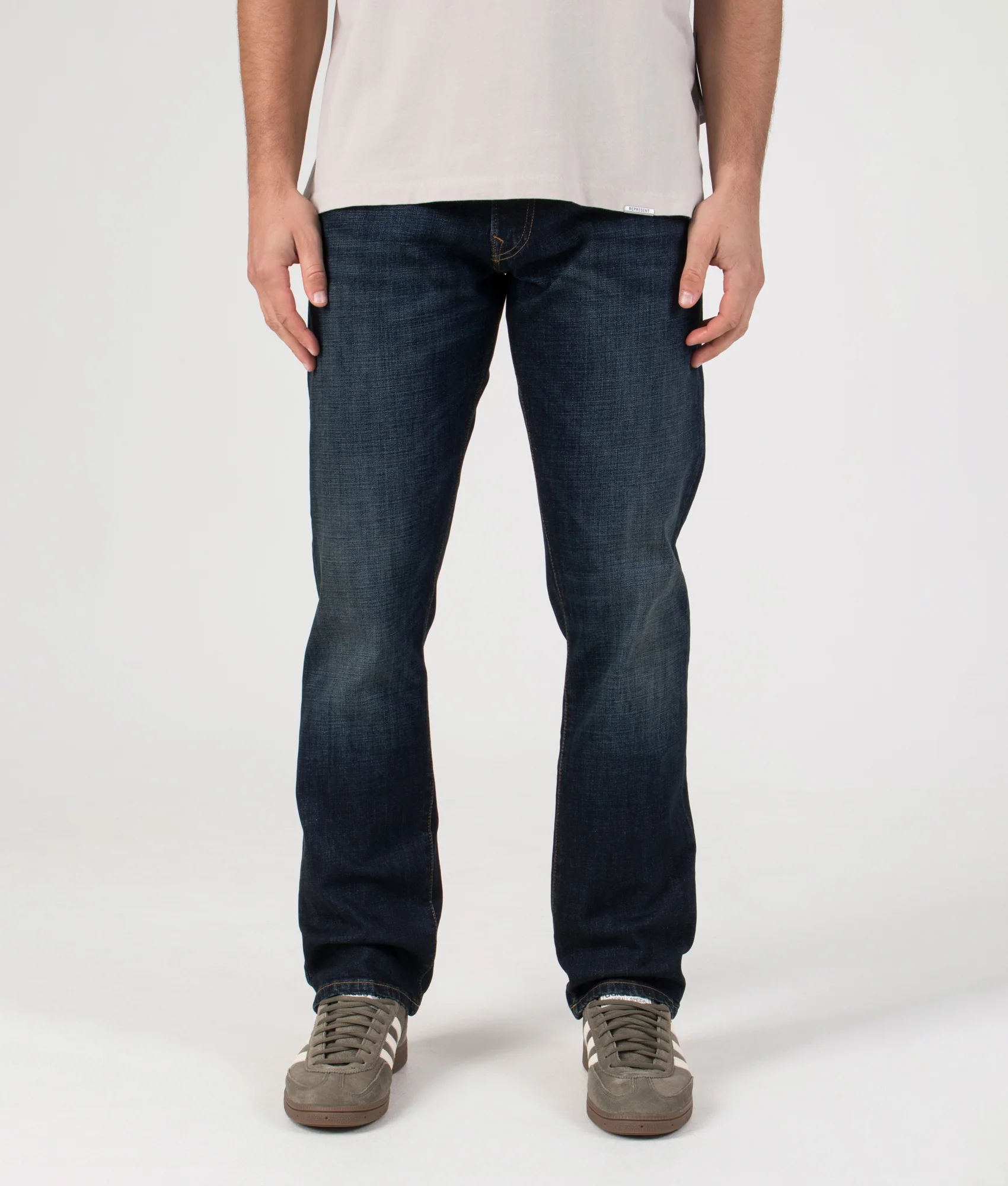 Hampton Relaxed Straight Stretch Jeans - Image 5
