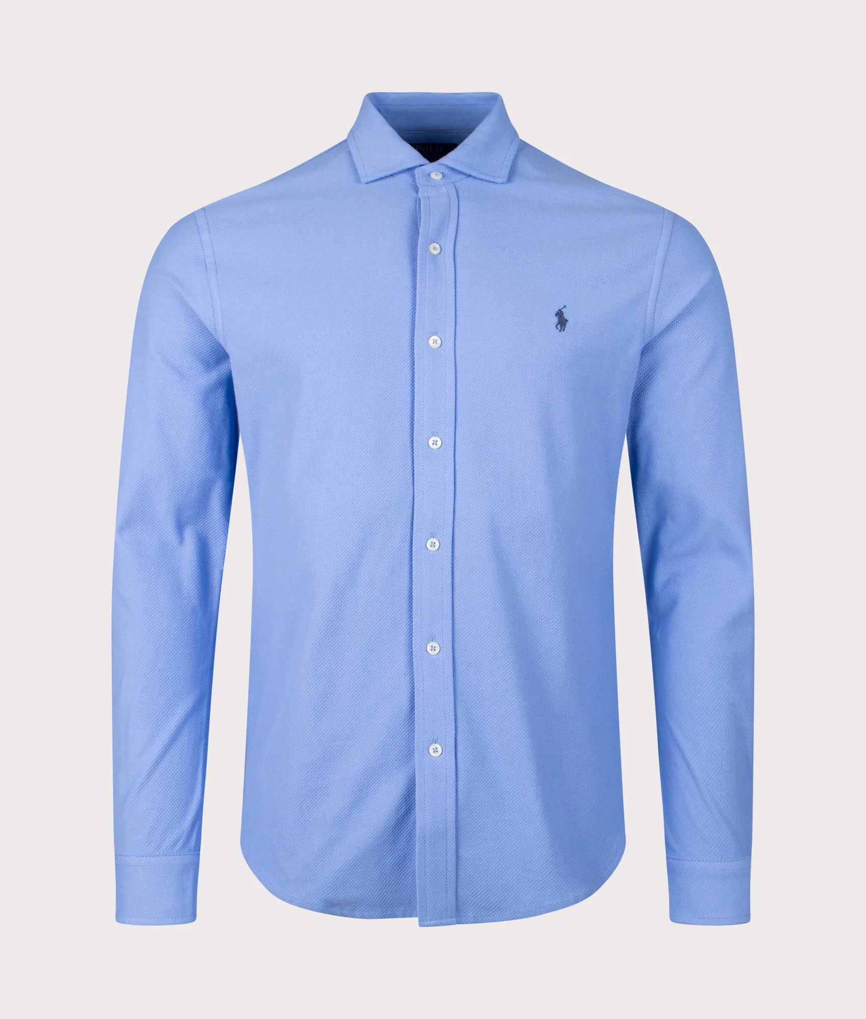 Honeycomb-Knit Shirt