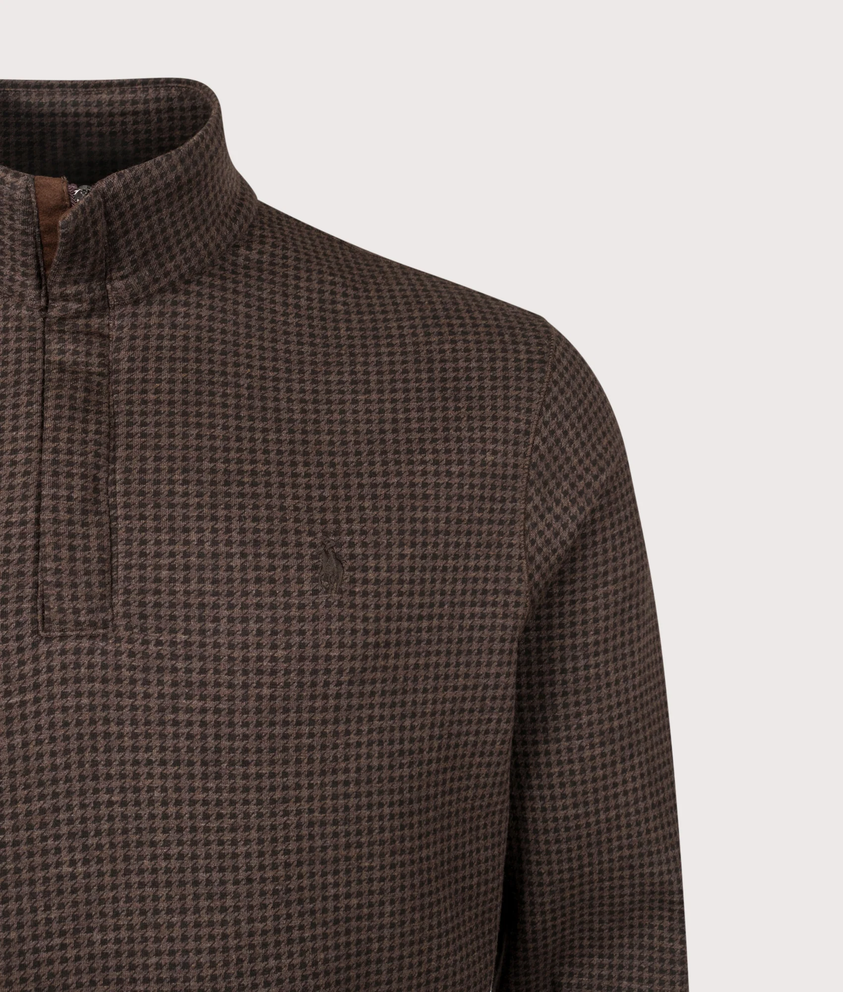 Houndstooth Jersey Jumper - Image 2