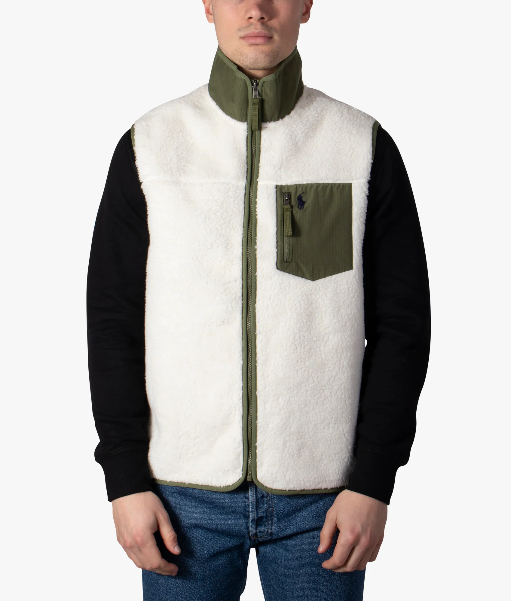 Hybrid Fleece Gilet - Image 2