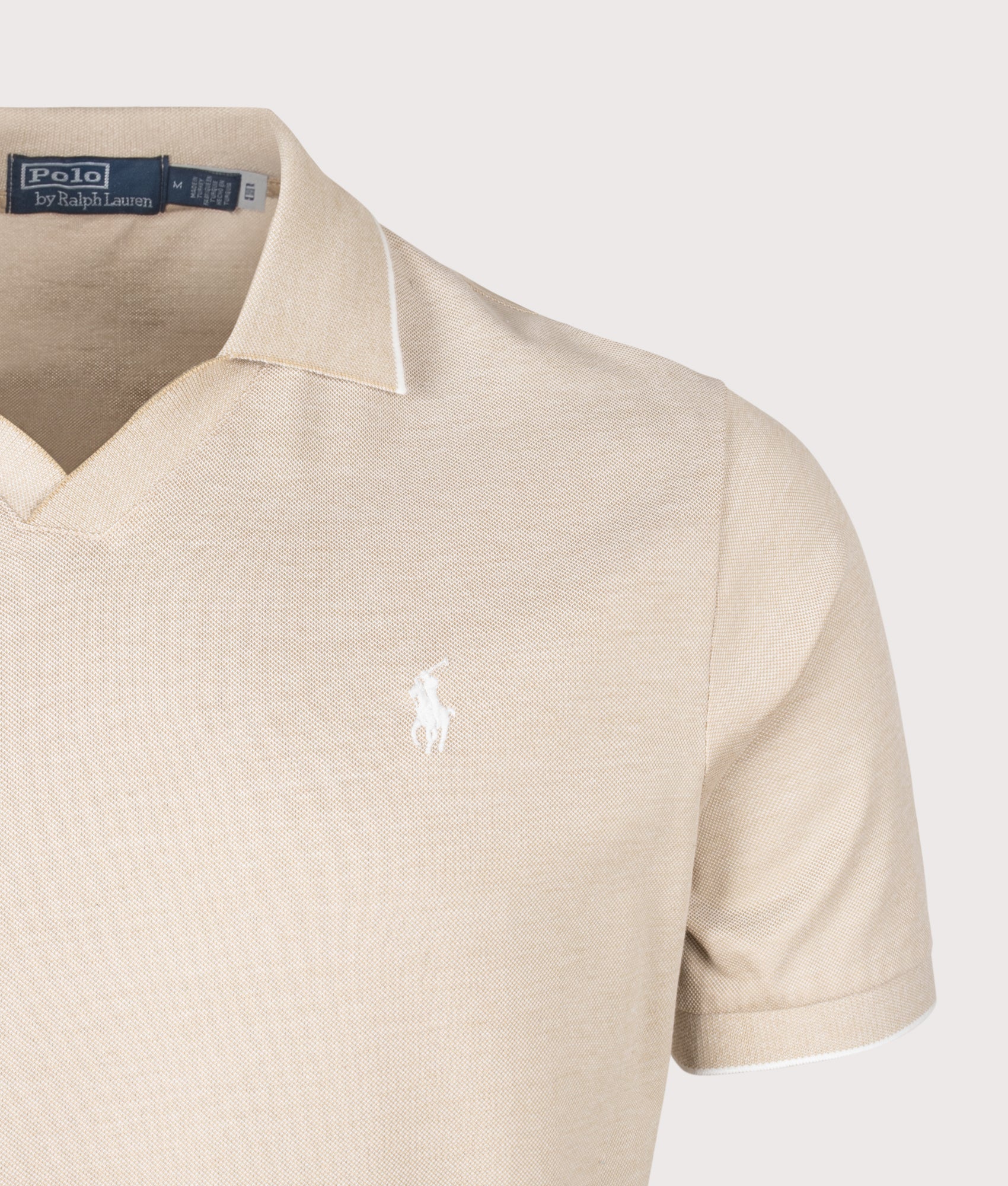 Jacquard Mesh Polo Shirt - Image 2