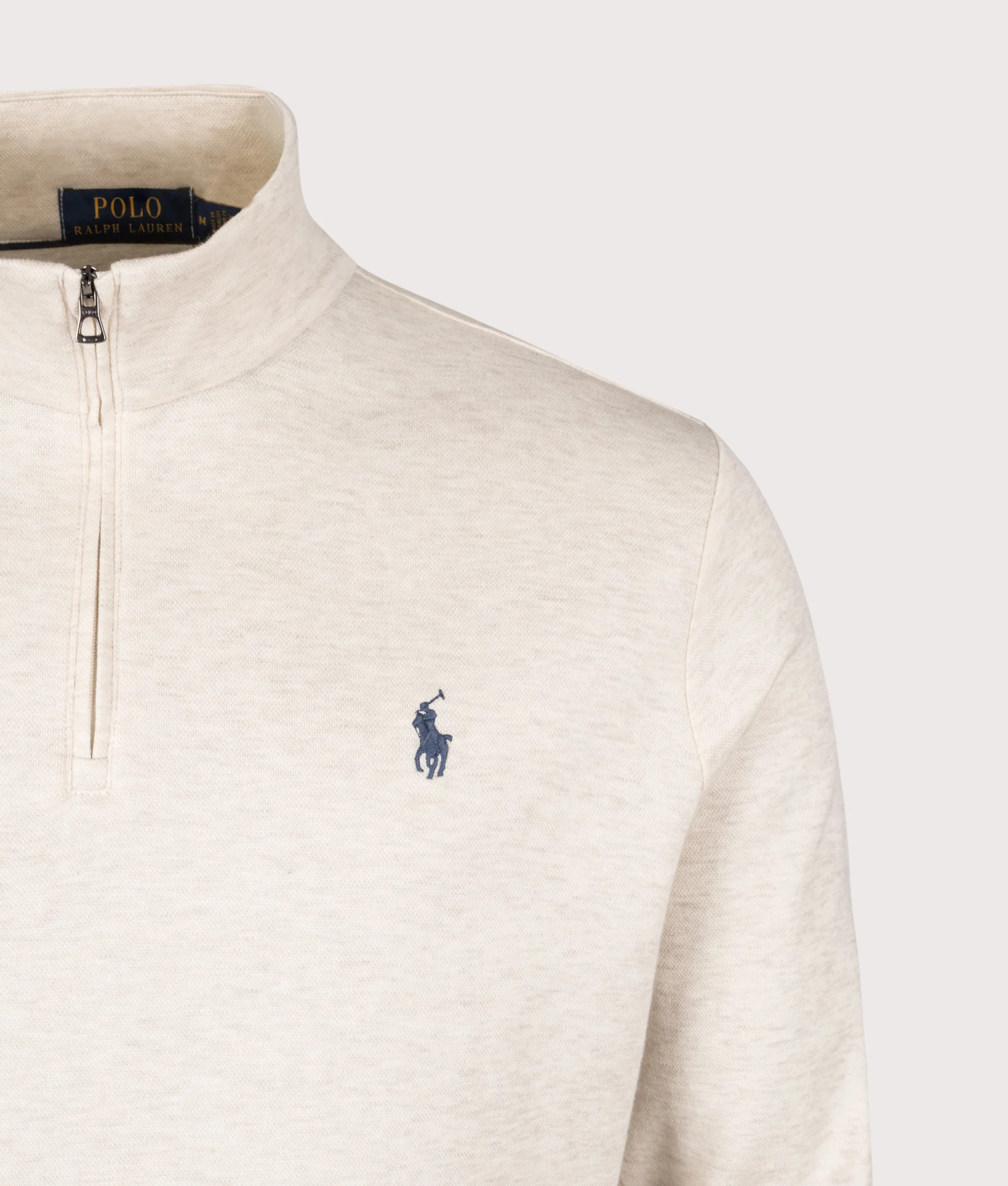 Jacquard Quarter Zip Sweatshirt - Image 2