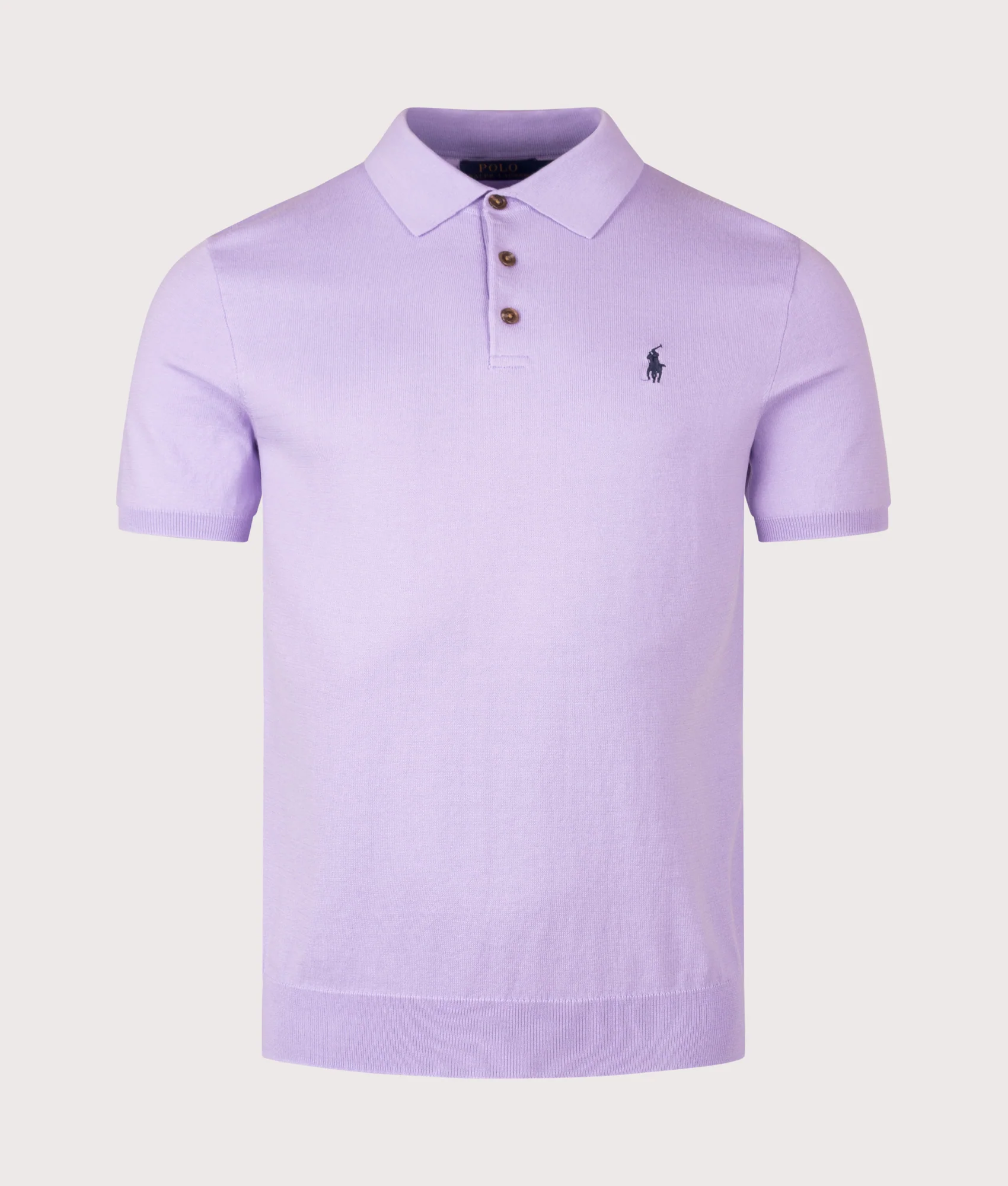 Regular Fit Knitted Cotton Polo Shirt