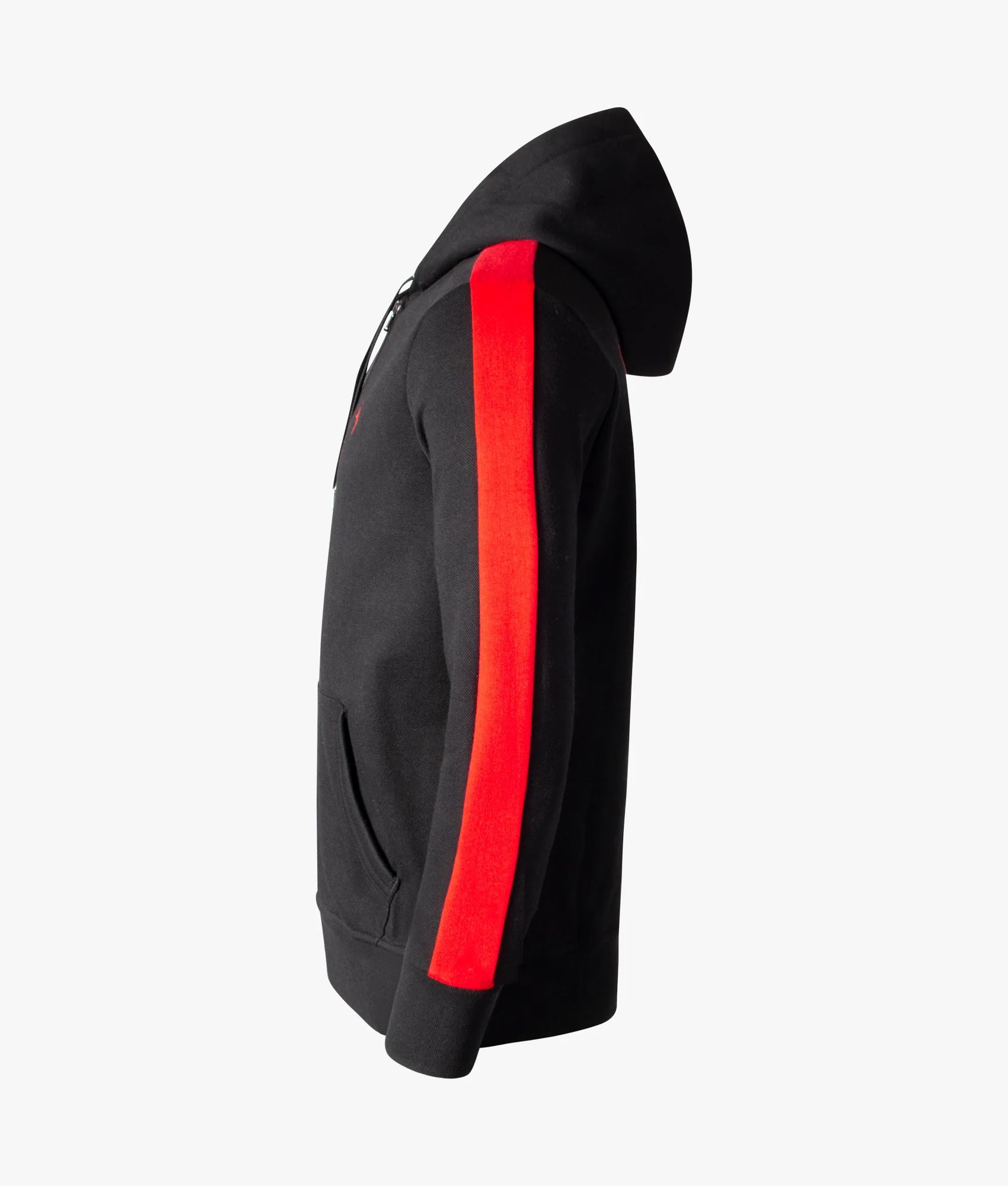 Logo Double-Knit Mesh Hoodie - Image 5