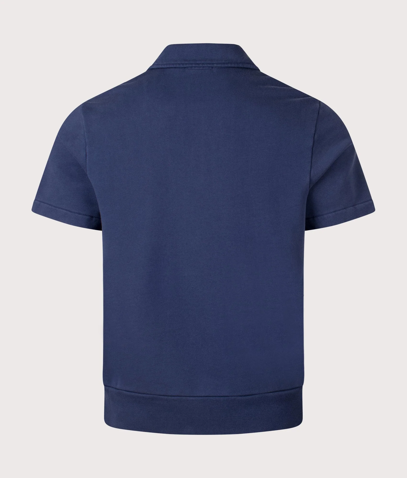 Loopback Fleece Sweat Polo Shirt - Image 3