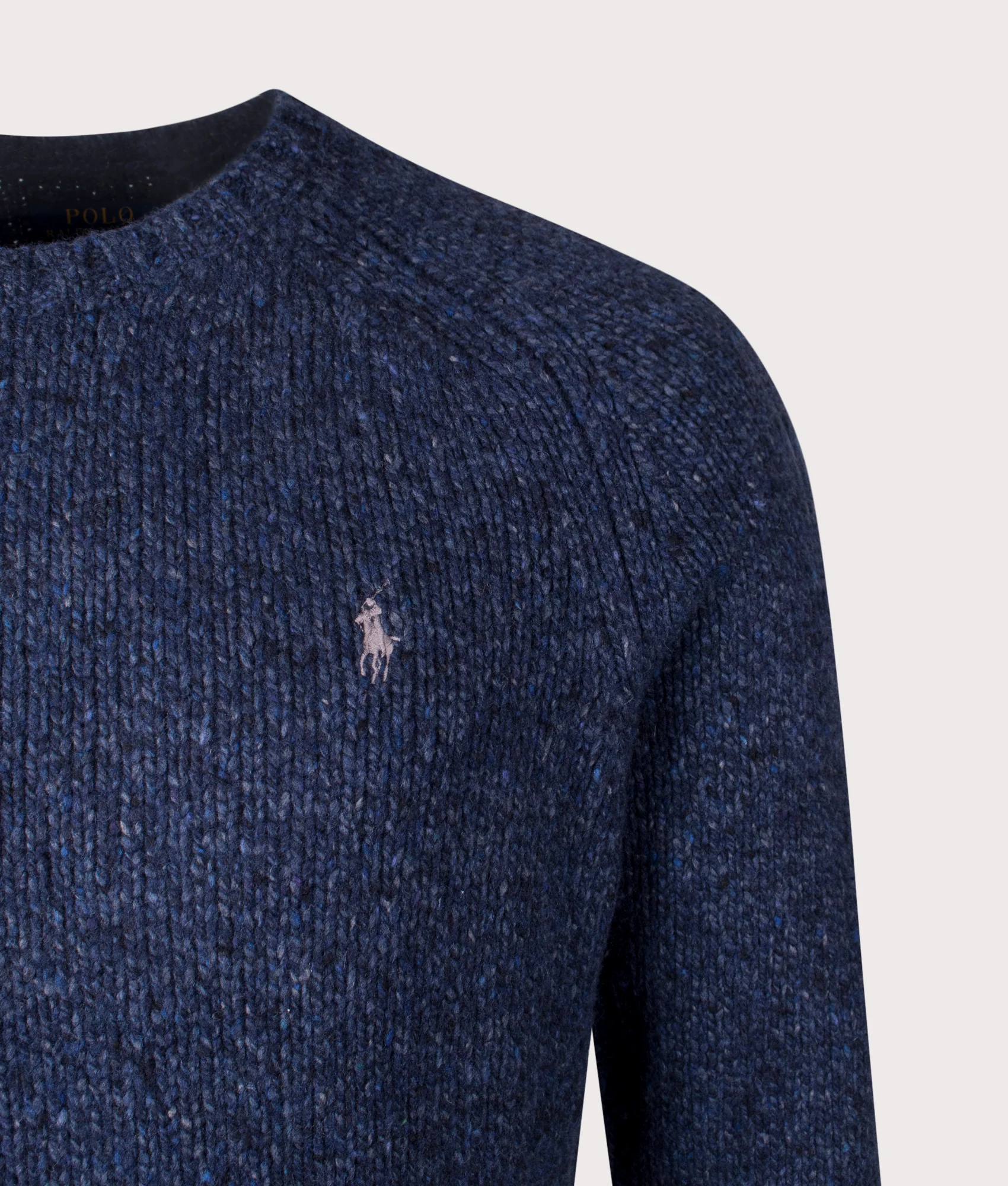 Marled Knit Crew Neck Jumper - Image 2