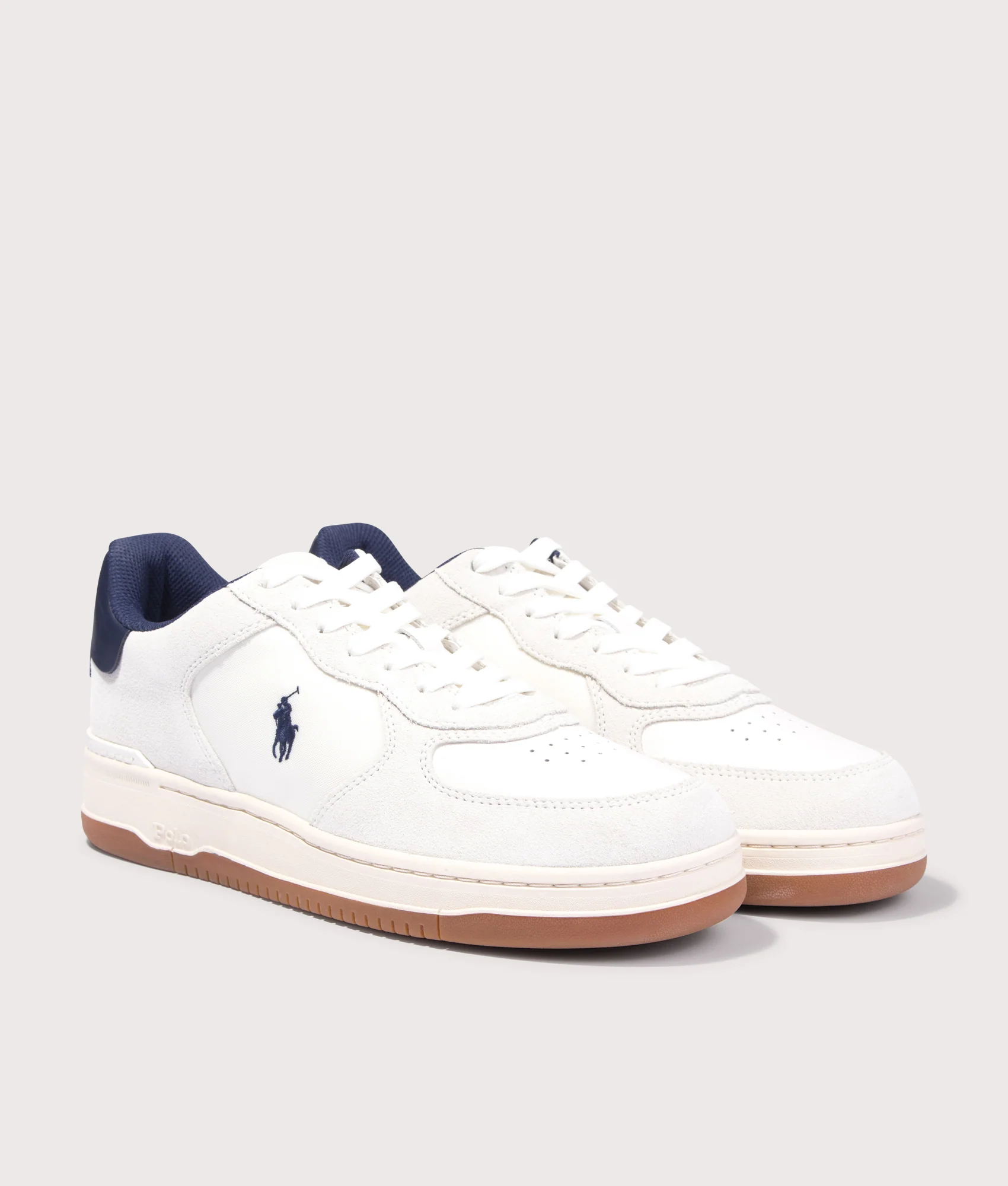 Masters Court Suede-Panelled Sneakers - Image 2