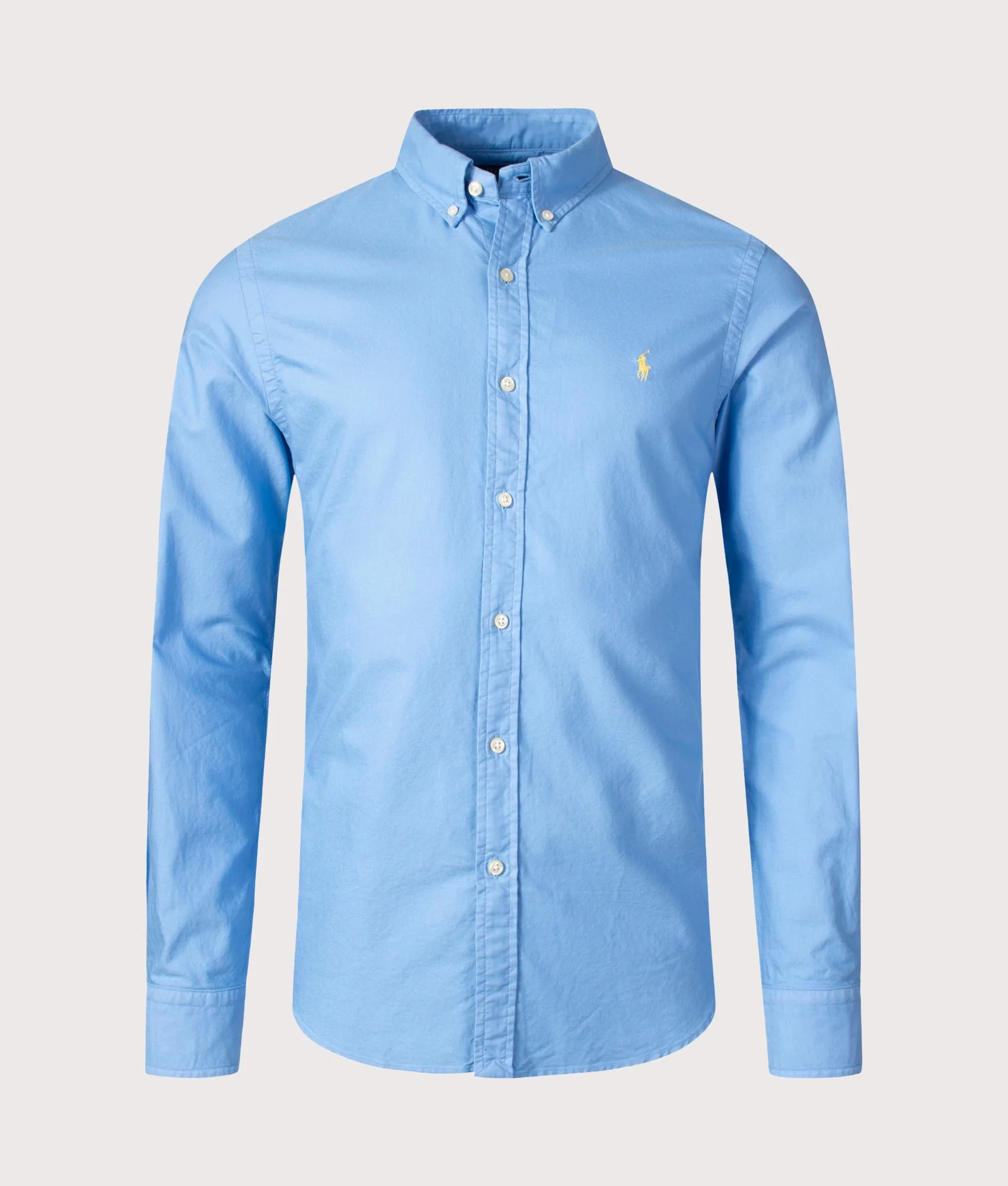 Slim Fit Garment-Dyed Oxford Shirt