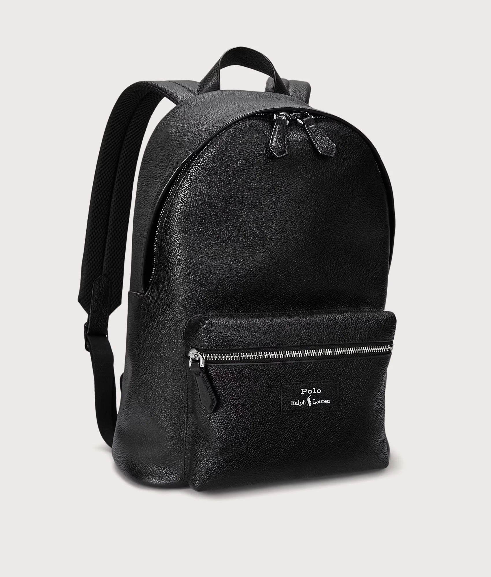 Pebbled Leather Backpack