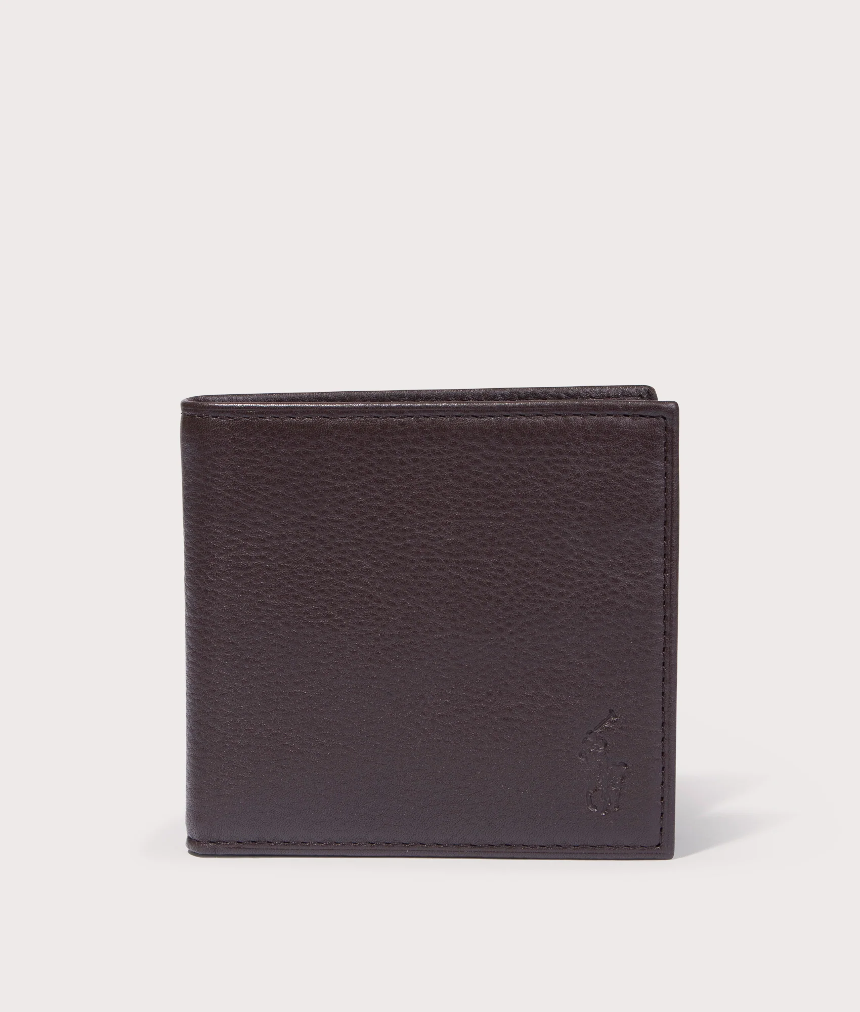 Pebbled Leather Billfold Wallet - Image 3
