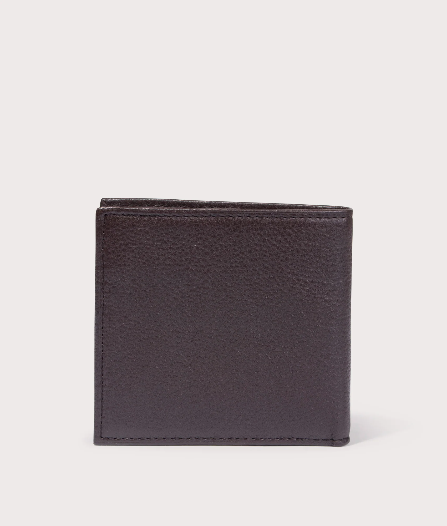 Pebbled Leather Billfold Wallet - Image 4
