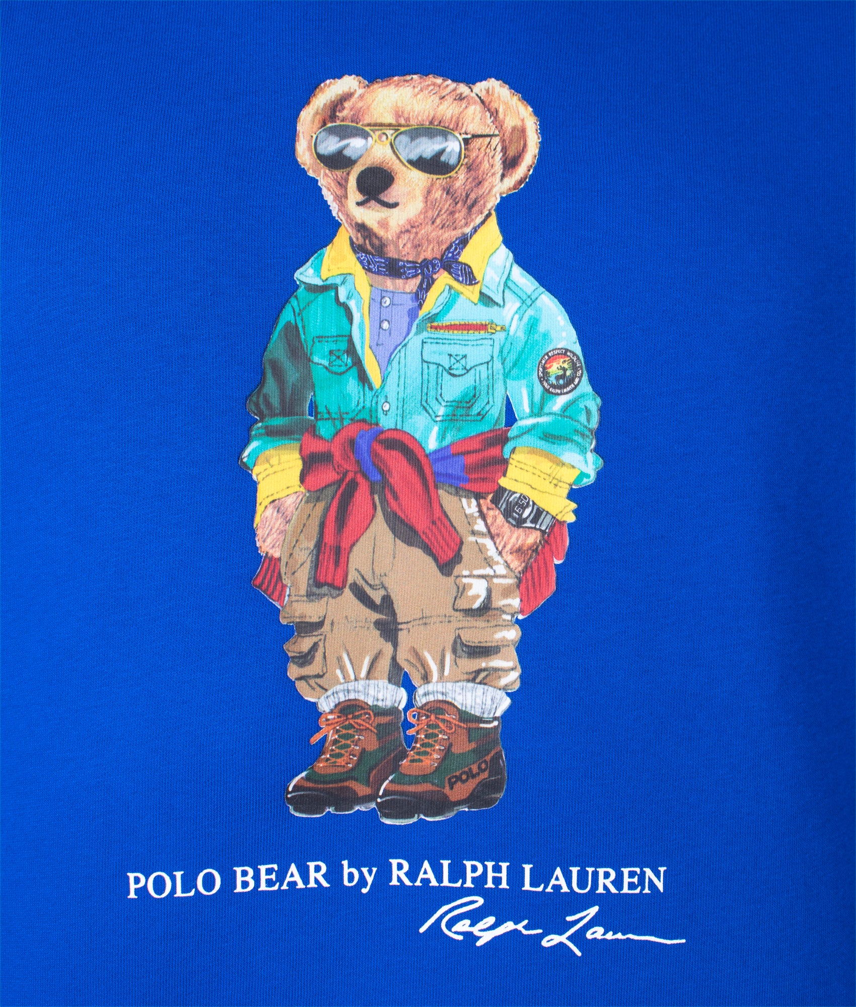 Polo Bear Fleece Hoodie - Image 2
