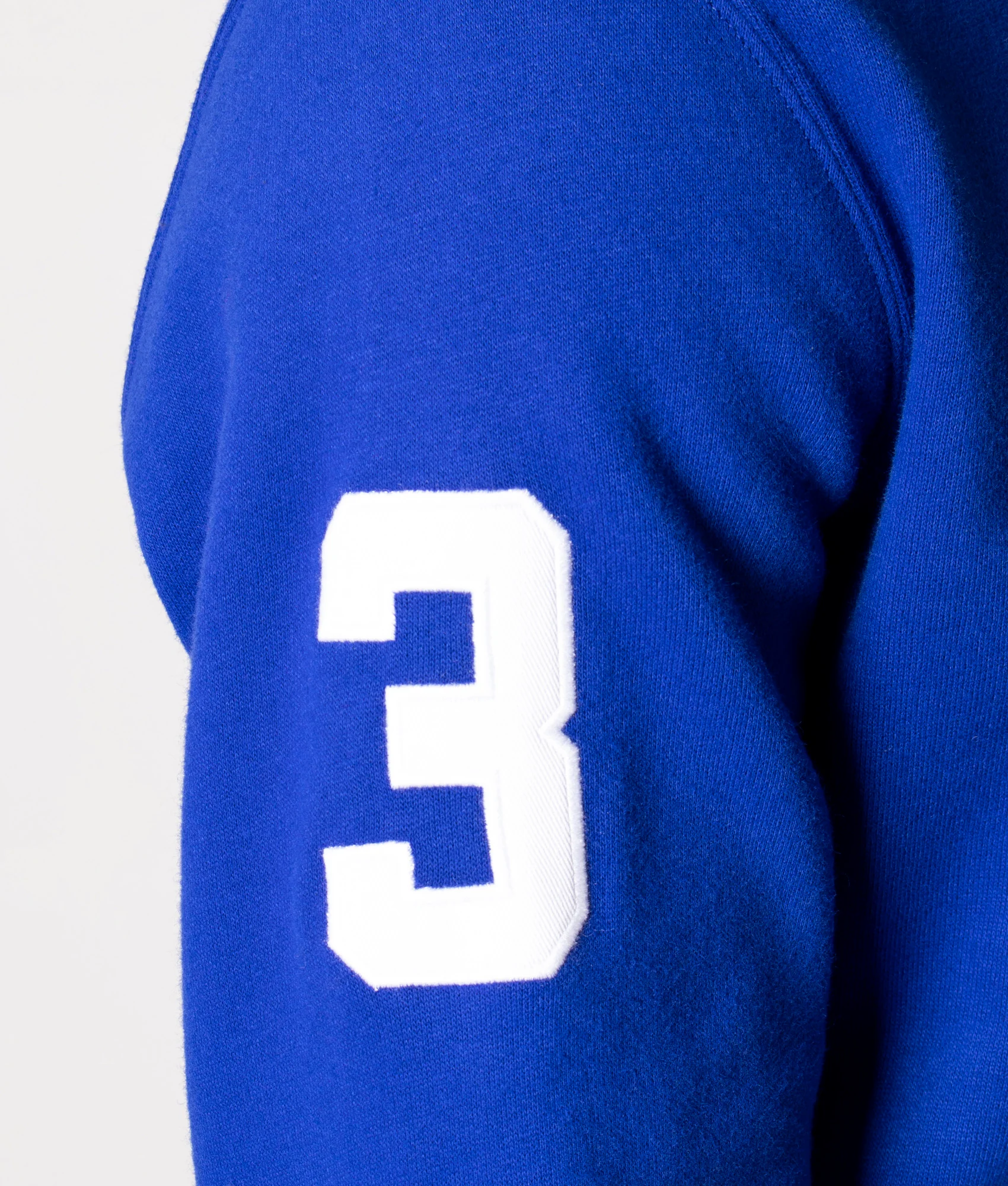 Relaxed Fit Triple Pony Fleece Hoodie - Image 5