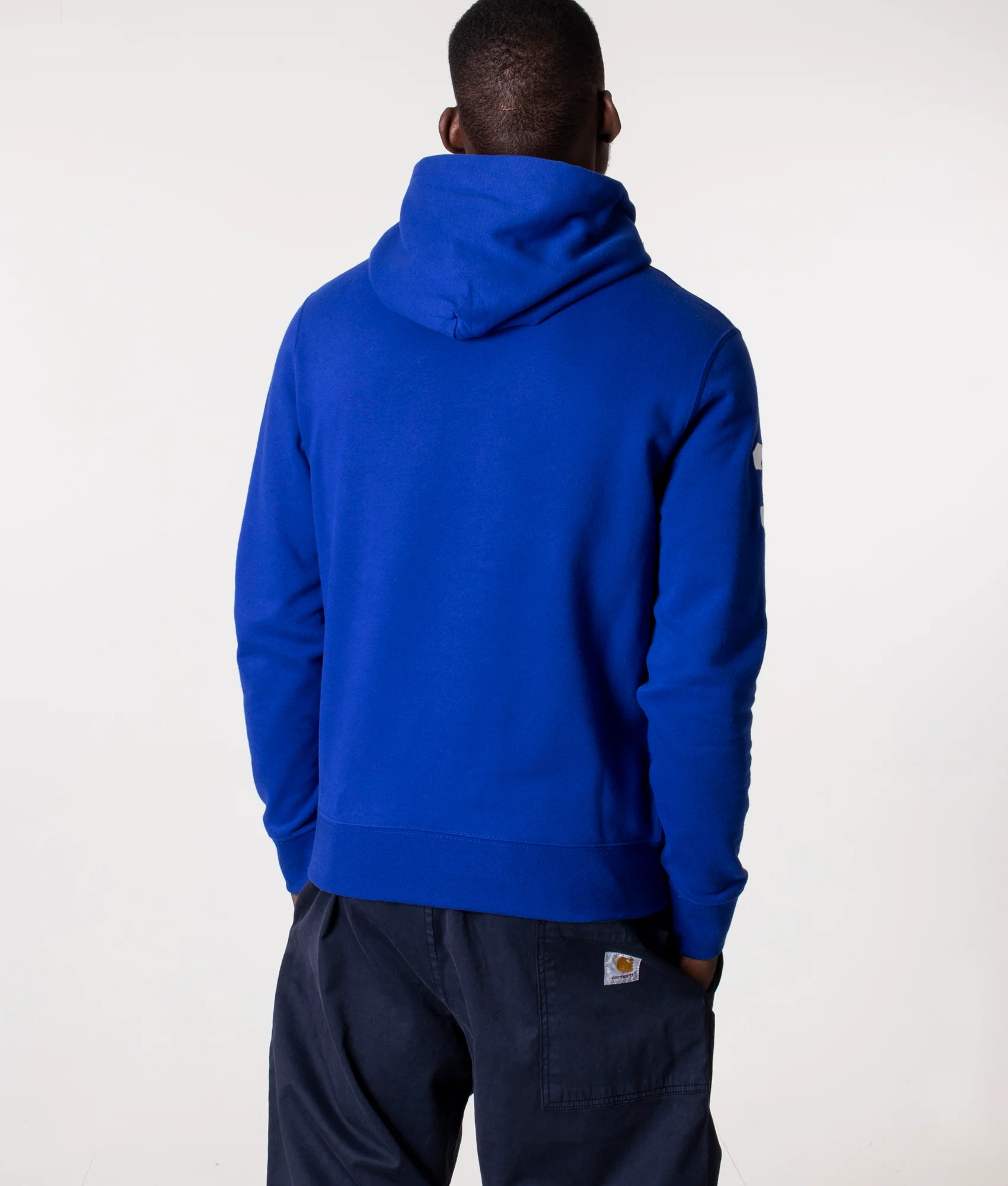 Relaxed Fit Triple Pony Fleece Hoodie - Image 7