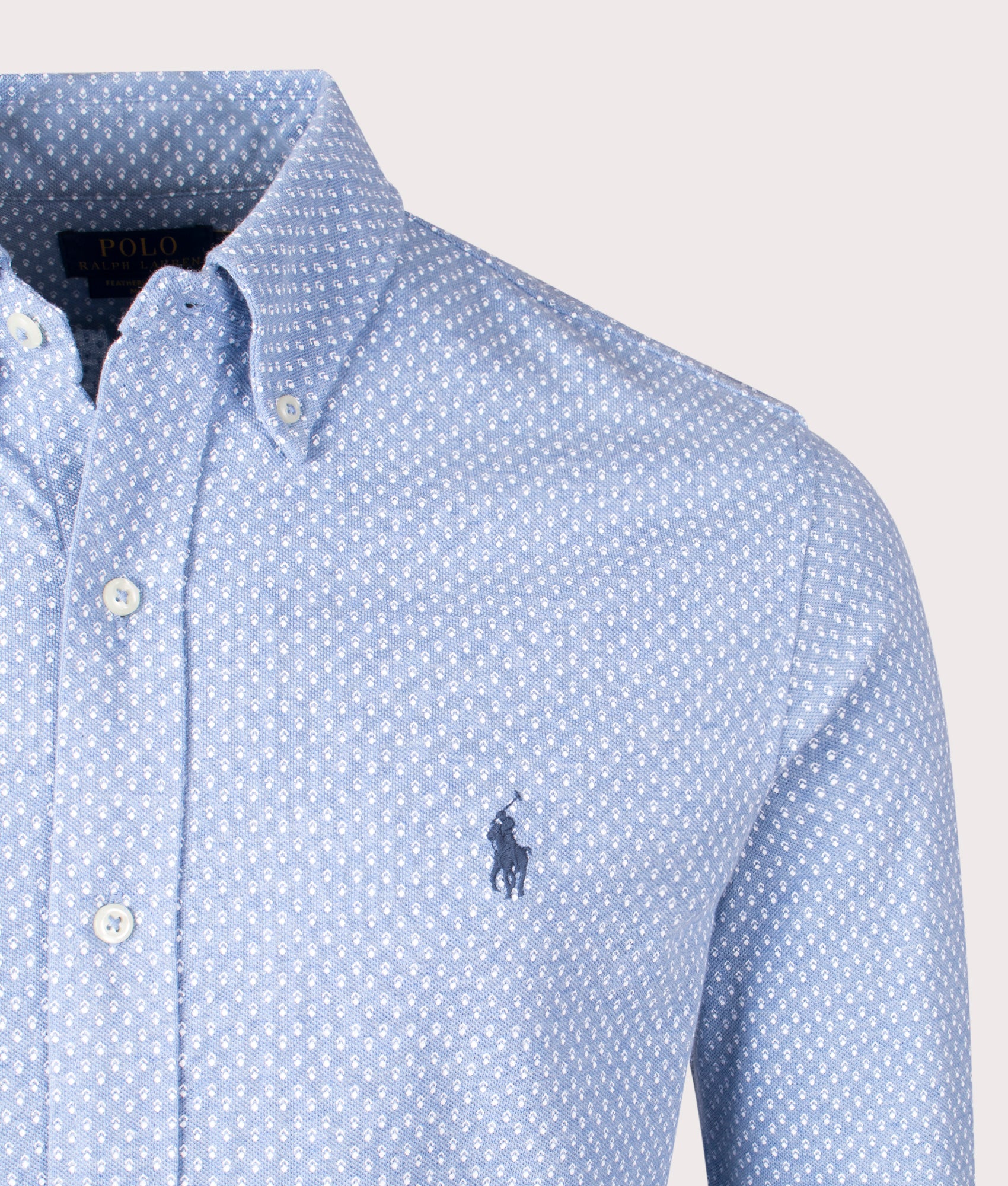 Print Featherweight Mesh Shirt - Image 2