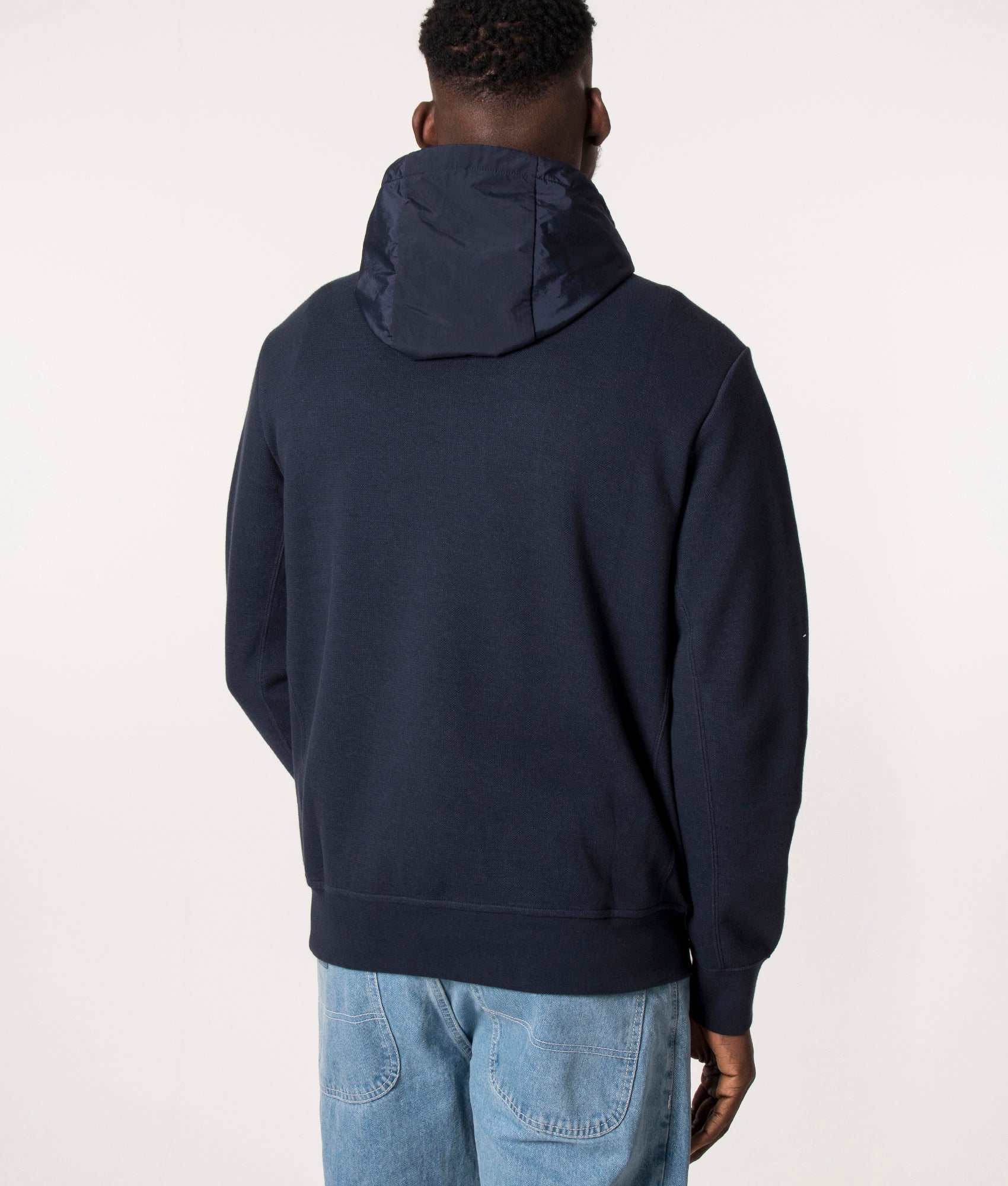 Quarter Zip Double Knit Hoodie - Image 3