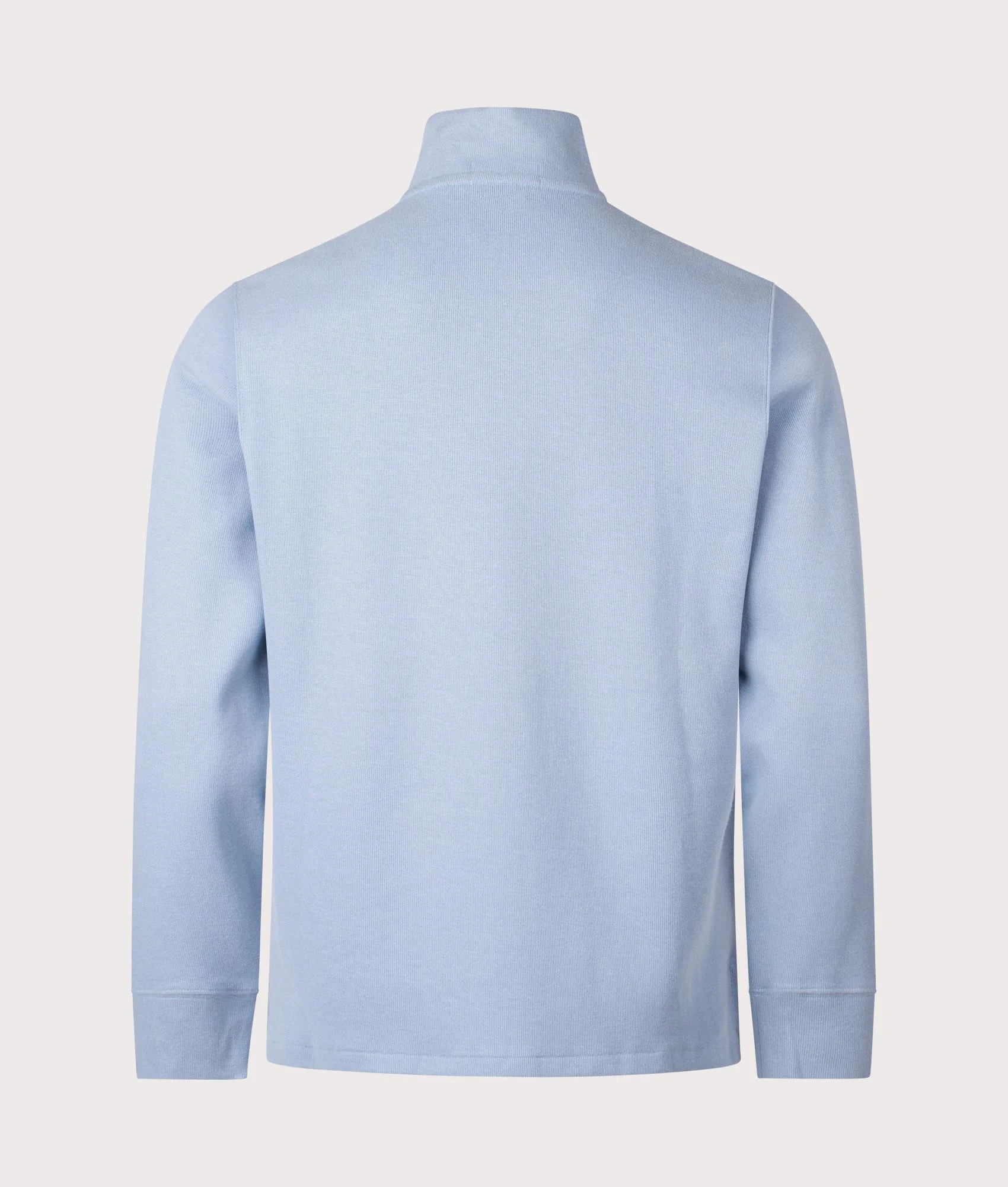 Estate-Rib Quarter Zip Knit Jumper - Image 3