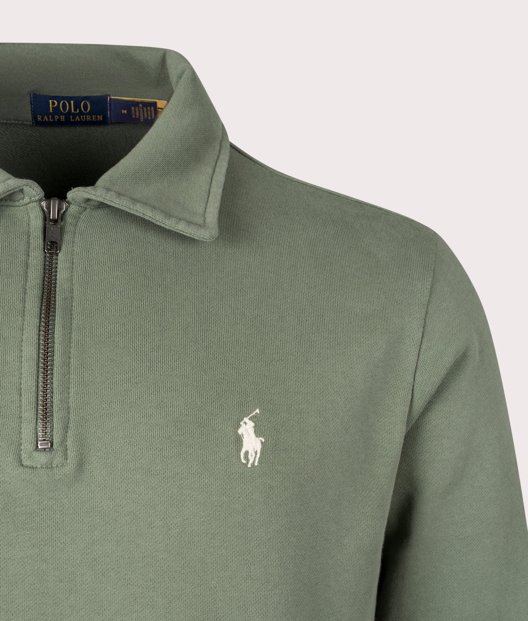 Loopback Terry Quarter Zip Sweatshirt - Image 2
