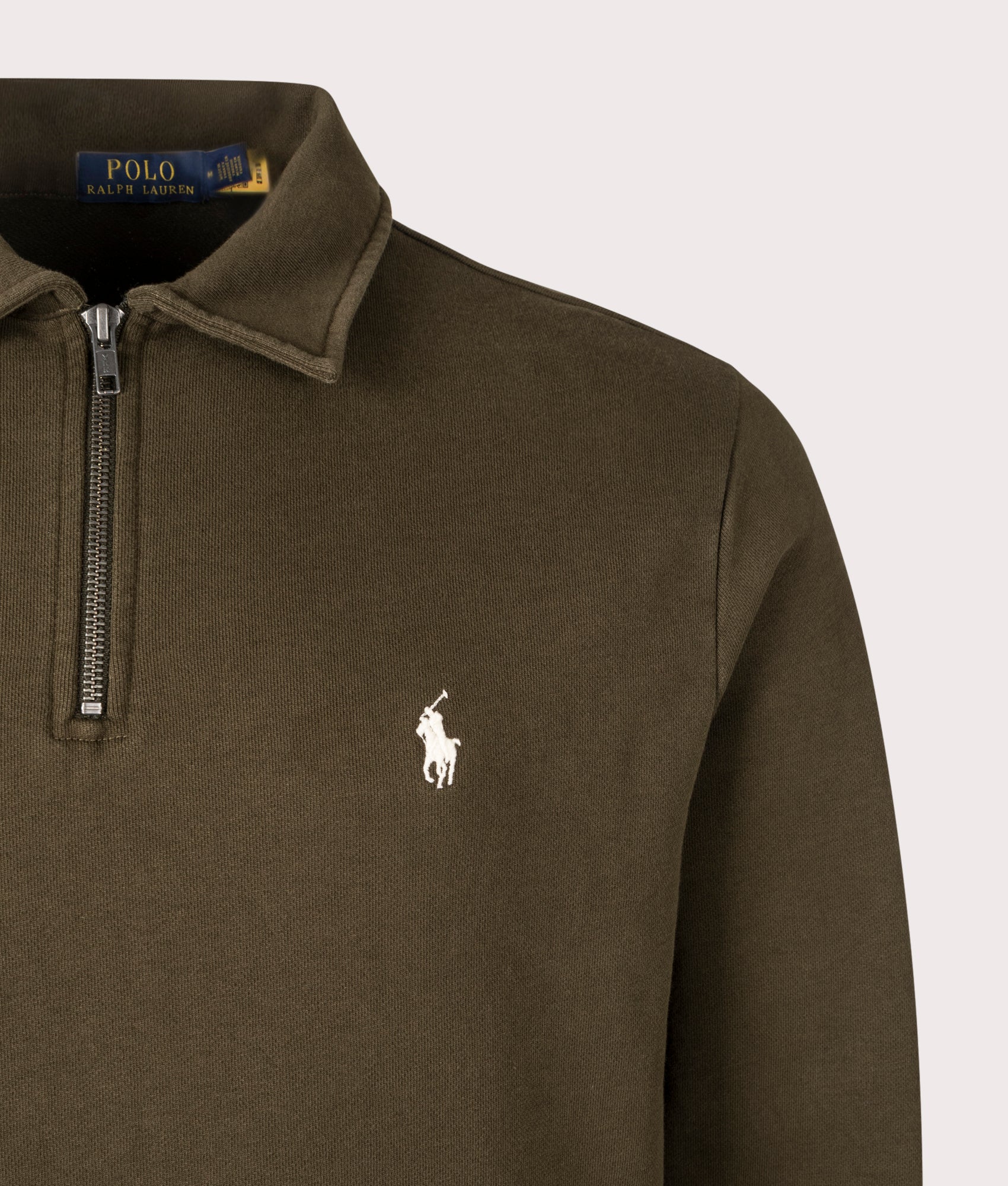 Loopback Terry Quarter Zip Sweatshirt - Image 2