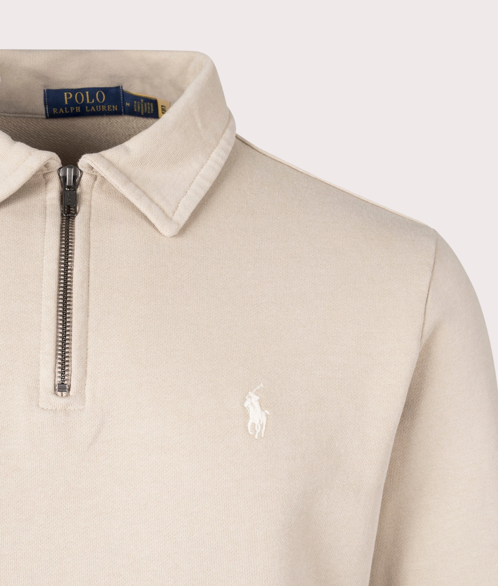 Loopback Terry Quarter Zip Sweatshirt - Image 2