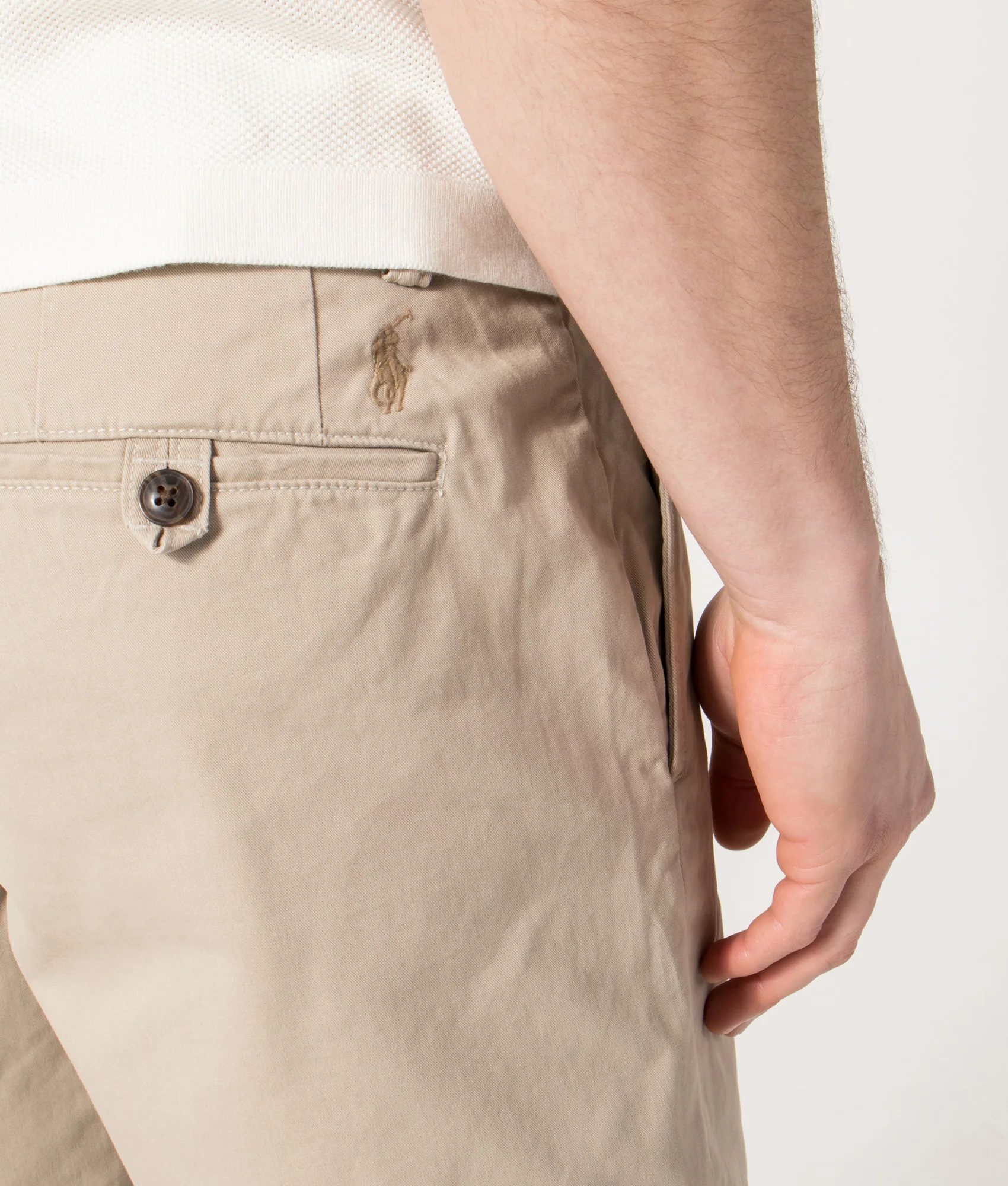 Regular Fit Bedford Stretch Chino Shorts - Image 2