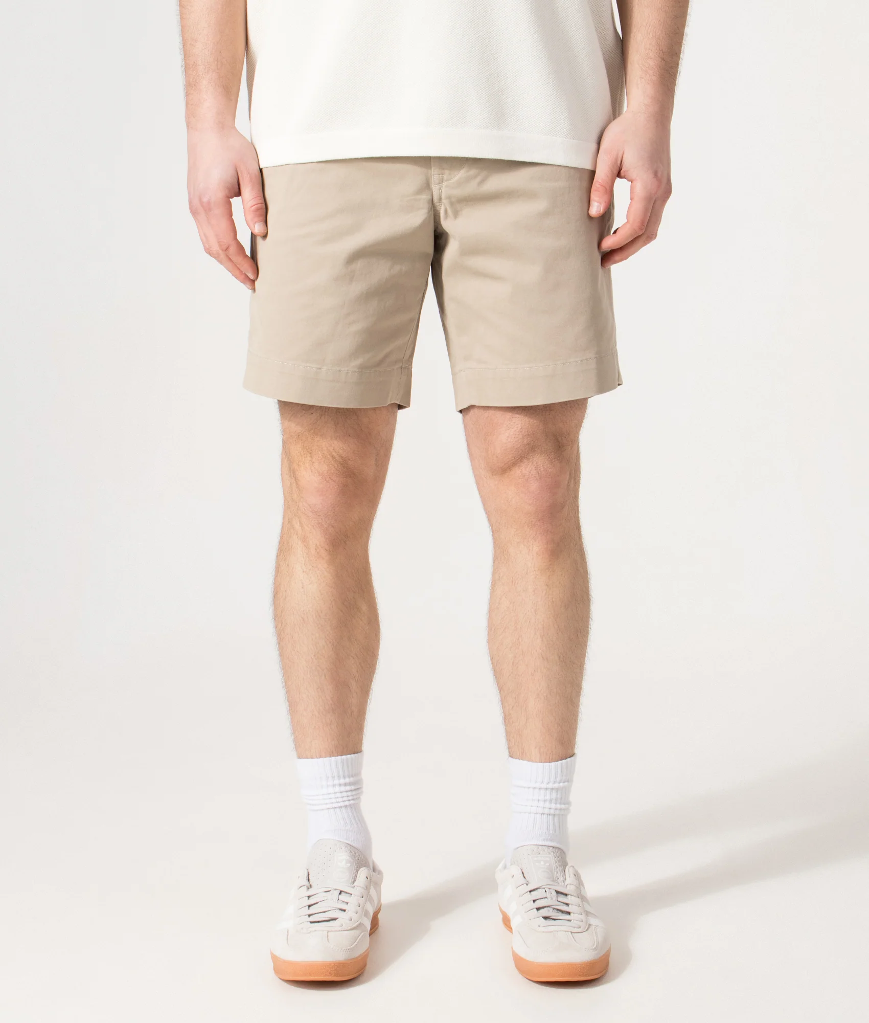 Regular Fit Bedford Stretch Chino Shorts - Image 4