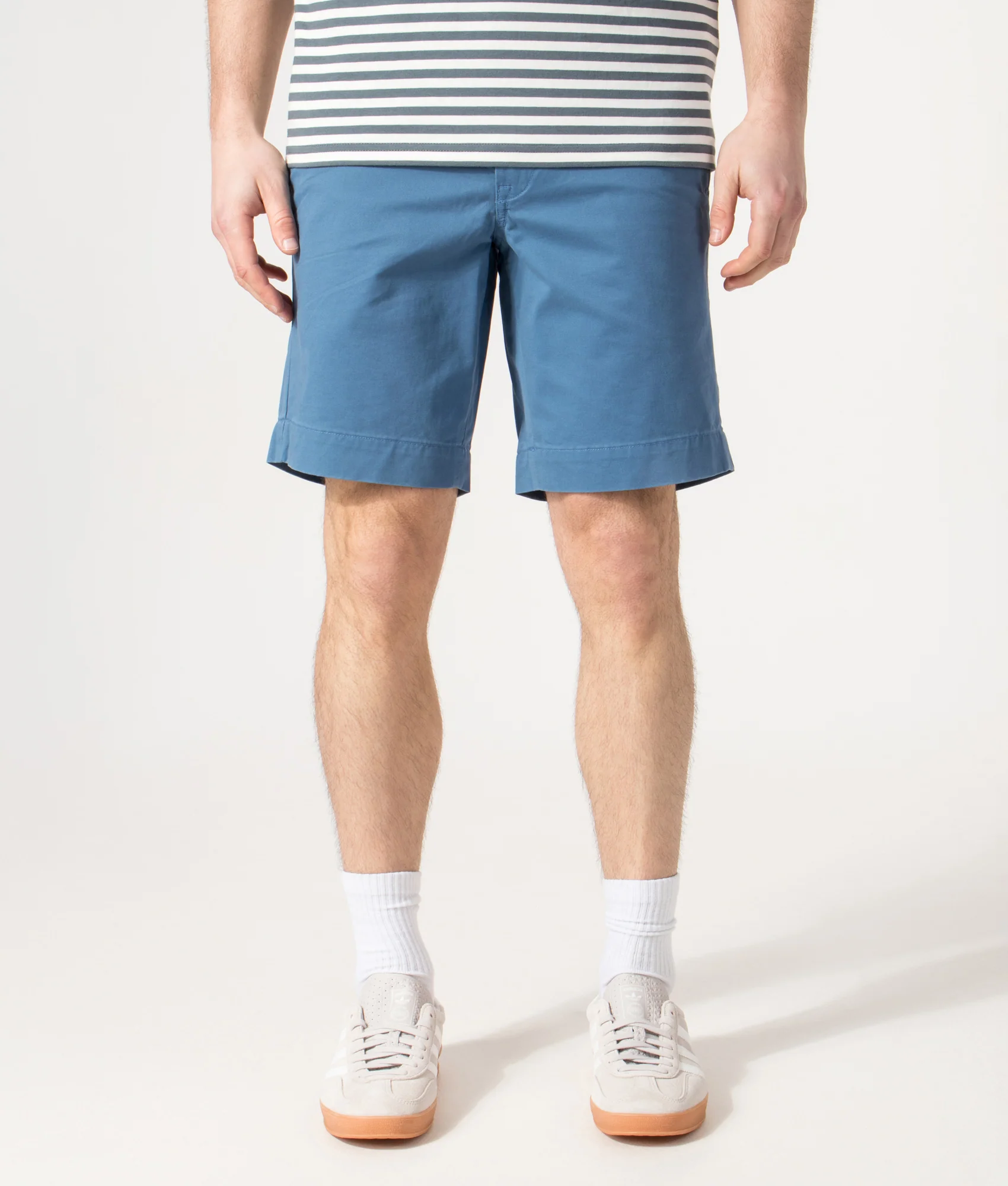 Regular Fit Bedford Stretch Chino Shorts - Image 4